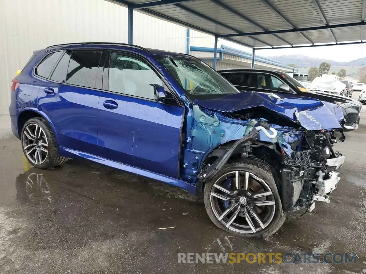 4 fotografías del automóvil dañado 5YMJU0C08P9R37020 BMW X5 2023