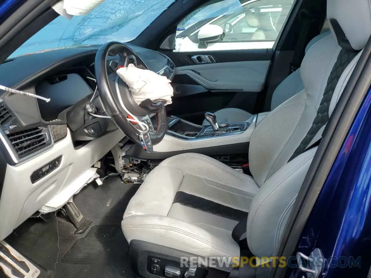 7 fotografías del automóvil dañado 5YMJU0C08P9R37020 BMW X5 2023