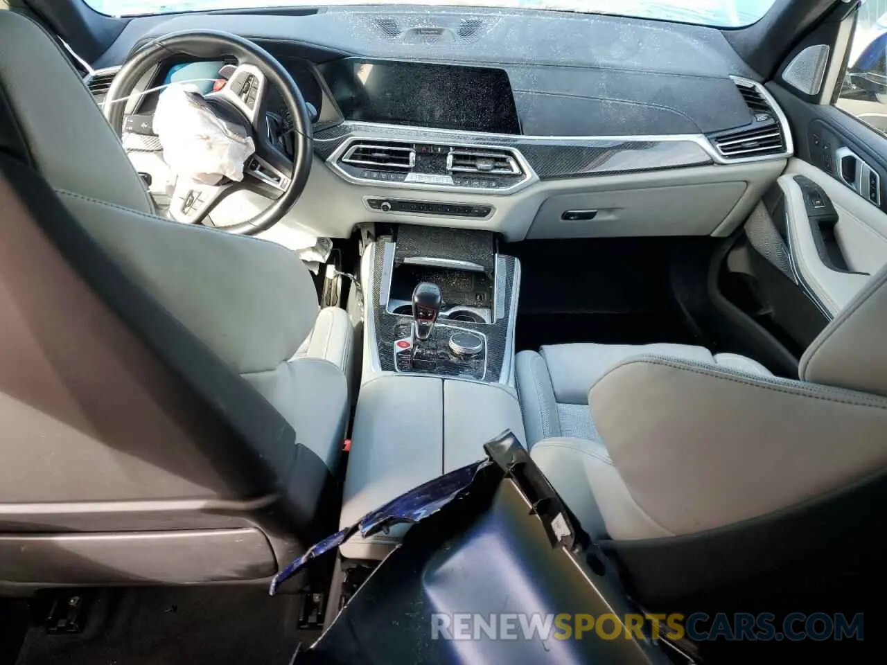 8 fotografías del automóvil dañado 5YMJU0C08P9R37020 BMW X5 2023
