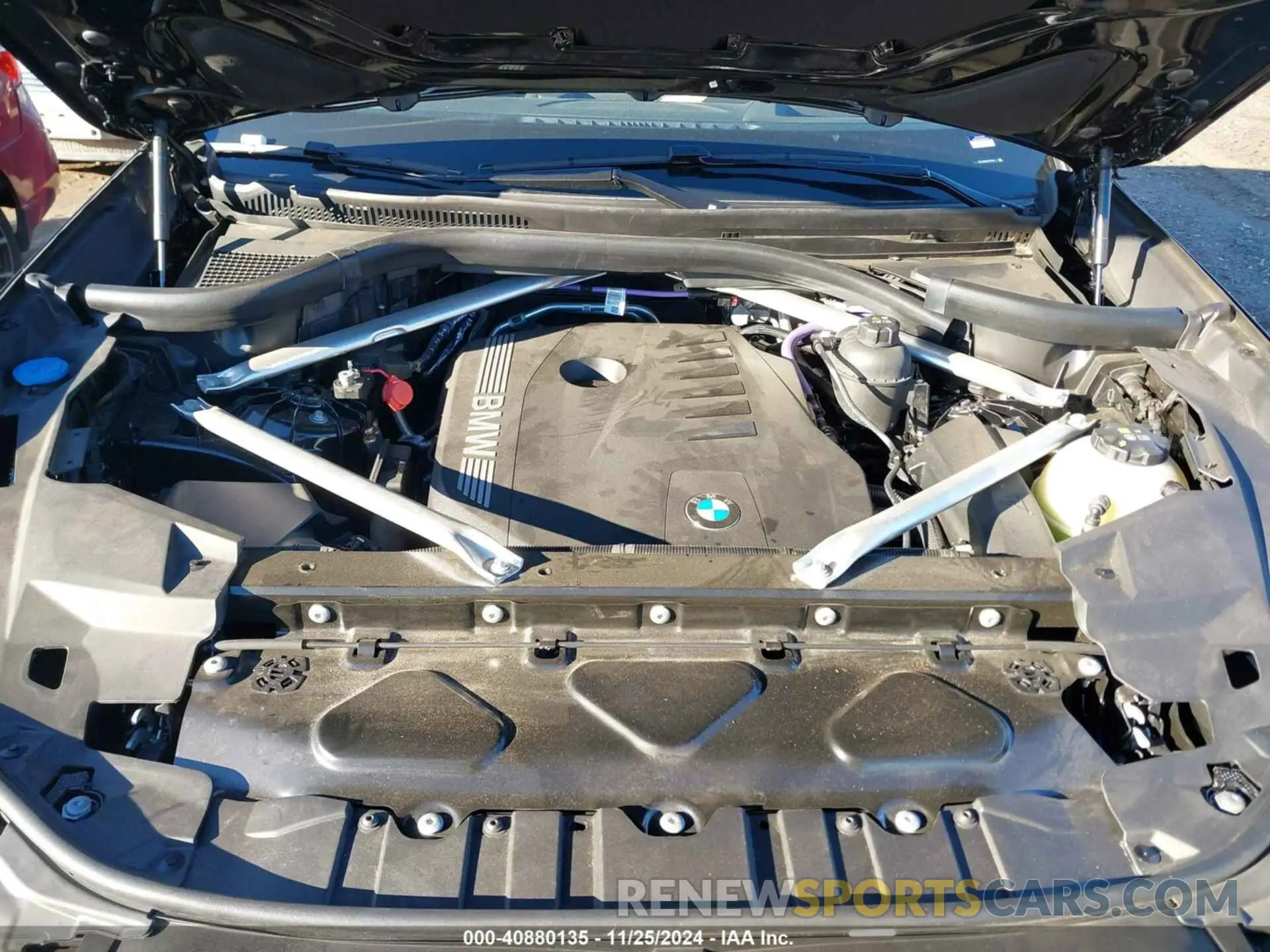 10 fotografías del automóvil dañado 5UX13EU00R9V52785 BMW X5 2024