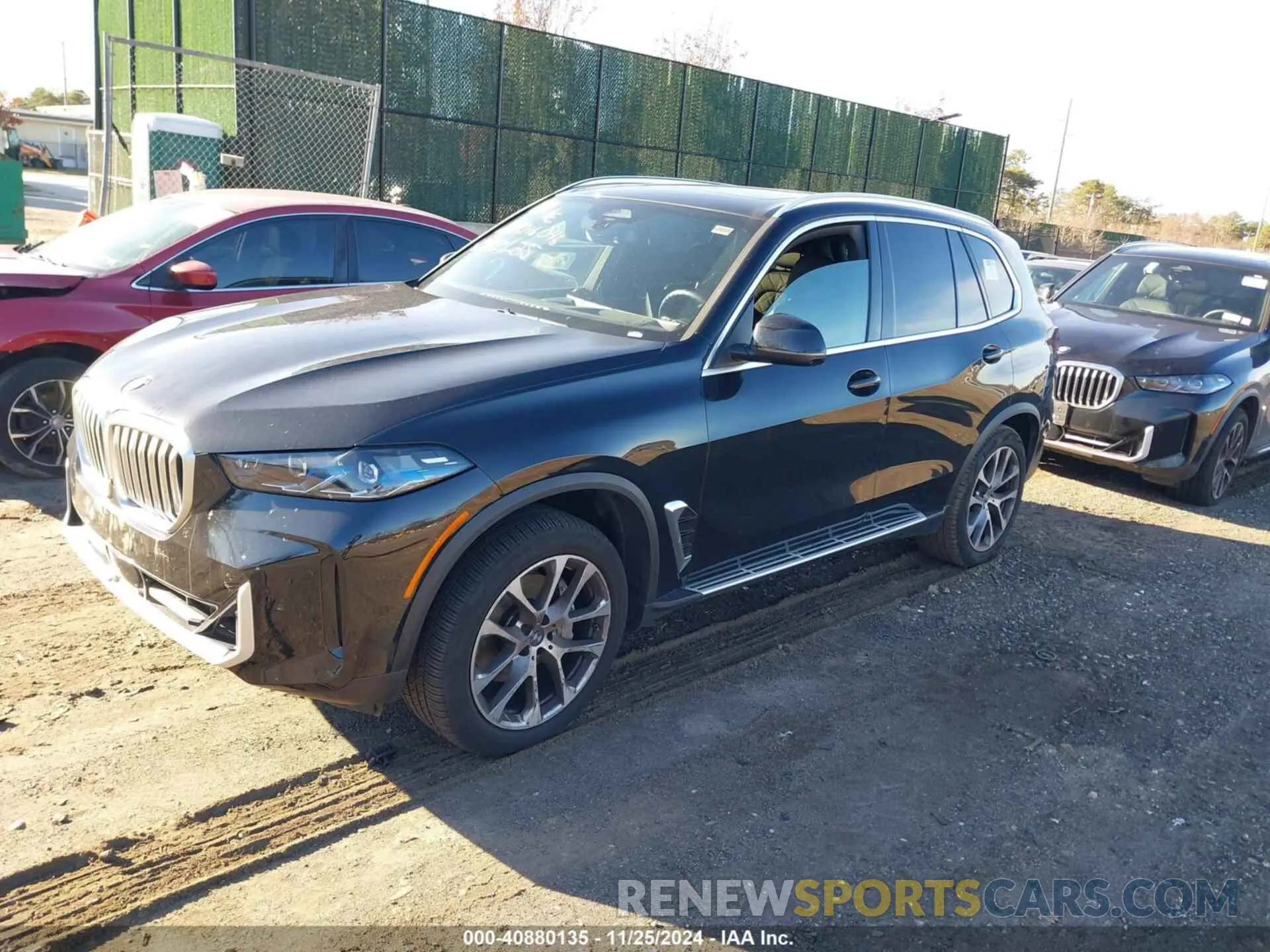2 fotografías del automóvil dañado 5UX13EU00R9V52785 BMW X5 2024