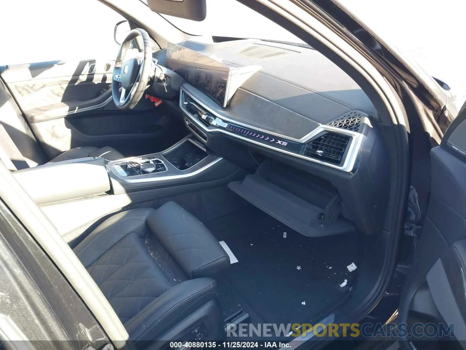 5 fotografías del automóvil dañado 5UX13EU00R9V52785 BMW X5 2024