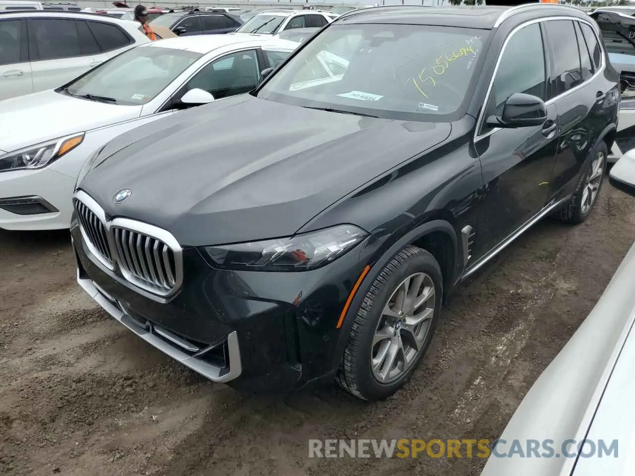 1 fotografías del automóvil dañado 5UX13EU01R9V52200 BMW X5 2024