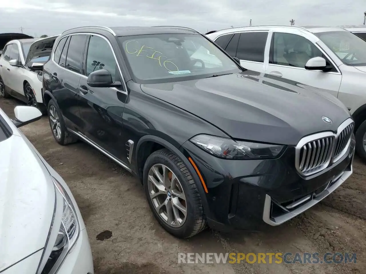 4 fotografías del automóvil dañado 5UX13EU01R9V52200 BMW X5 2024