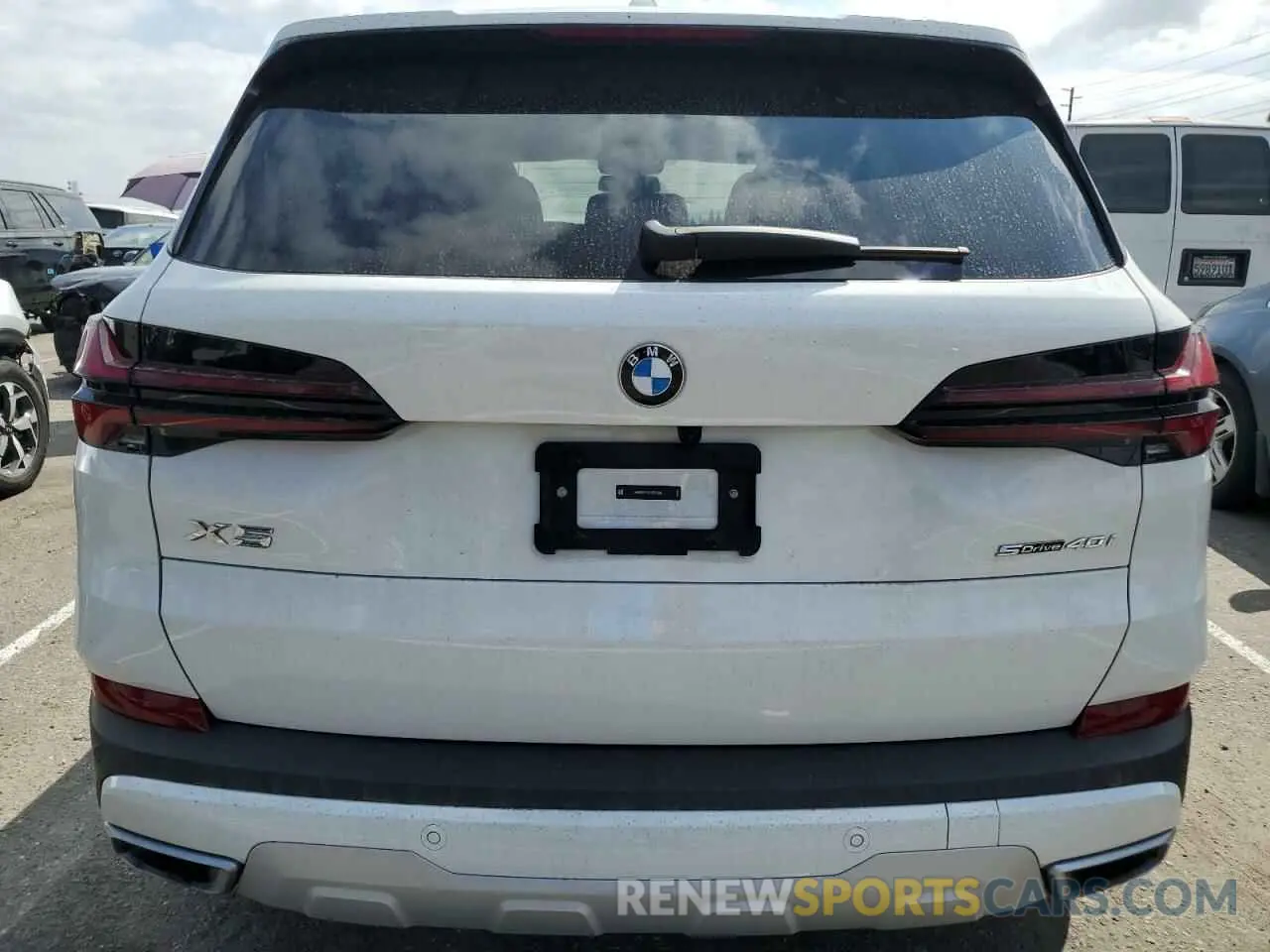 6 fotografías del automóvil dañado 5UX13EU03R9T56646 BMW X5 2024