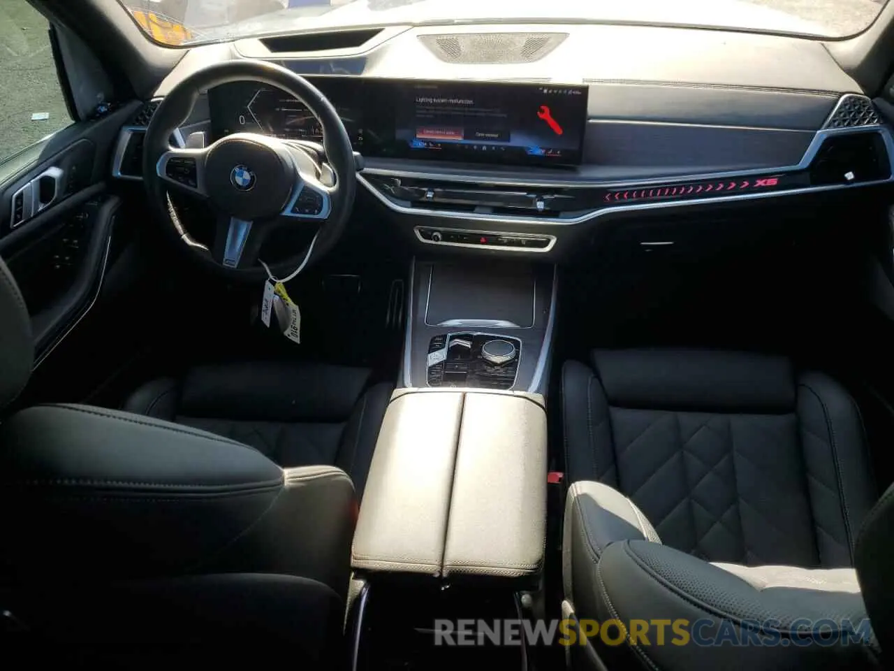 8 fotografías del automóvil dañado 5UX13EU03R9V93847 BMW X5 2024