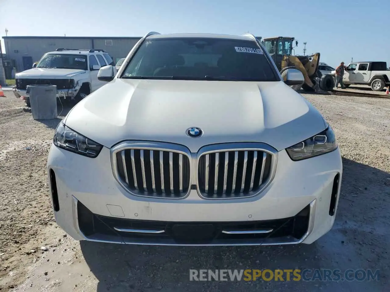 5 fotografías del automóvil dañado 5UX13EU05R9U32237 BMW X5 2024