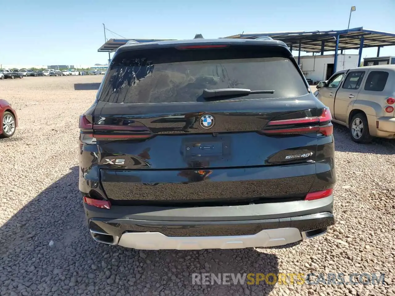 6 fotografías del automóvil dañado 5UX13EU05R9U55940 BMW X5 2024