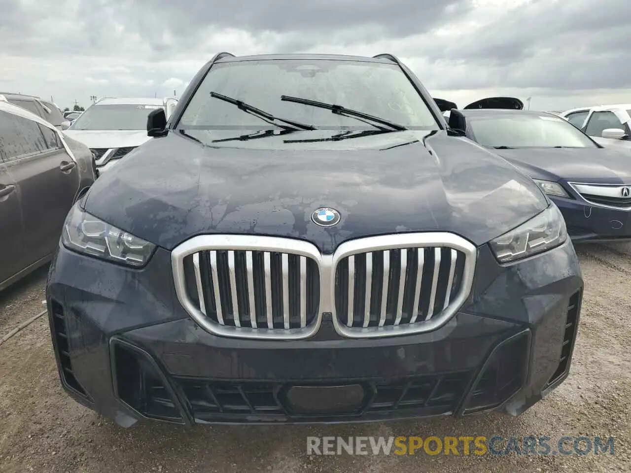 5 fotografías del automóvil dañado 5UX13EU05R9V47792 BMW X5 2024