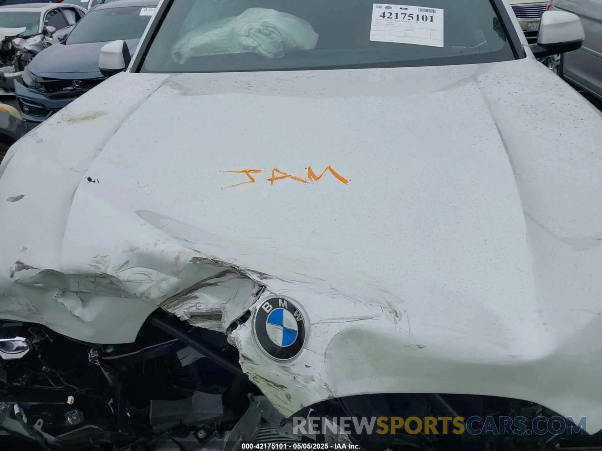 10 fotografías del automóvil dañado 5UX13EU06R9T97787 BMW X5 2024