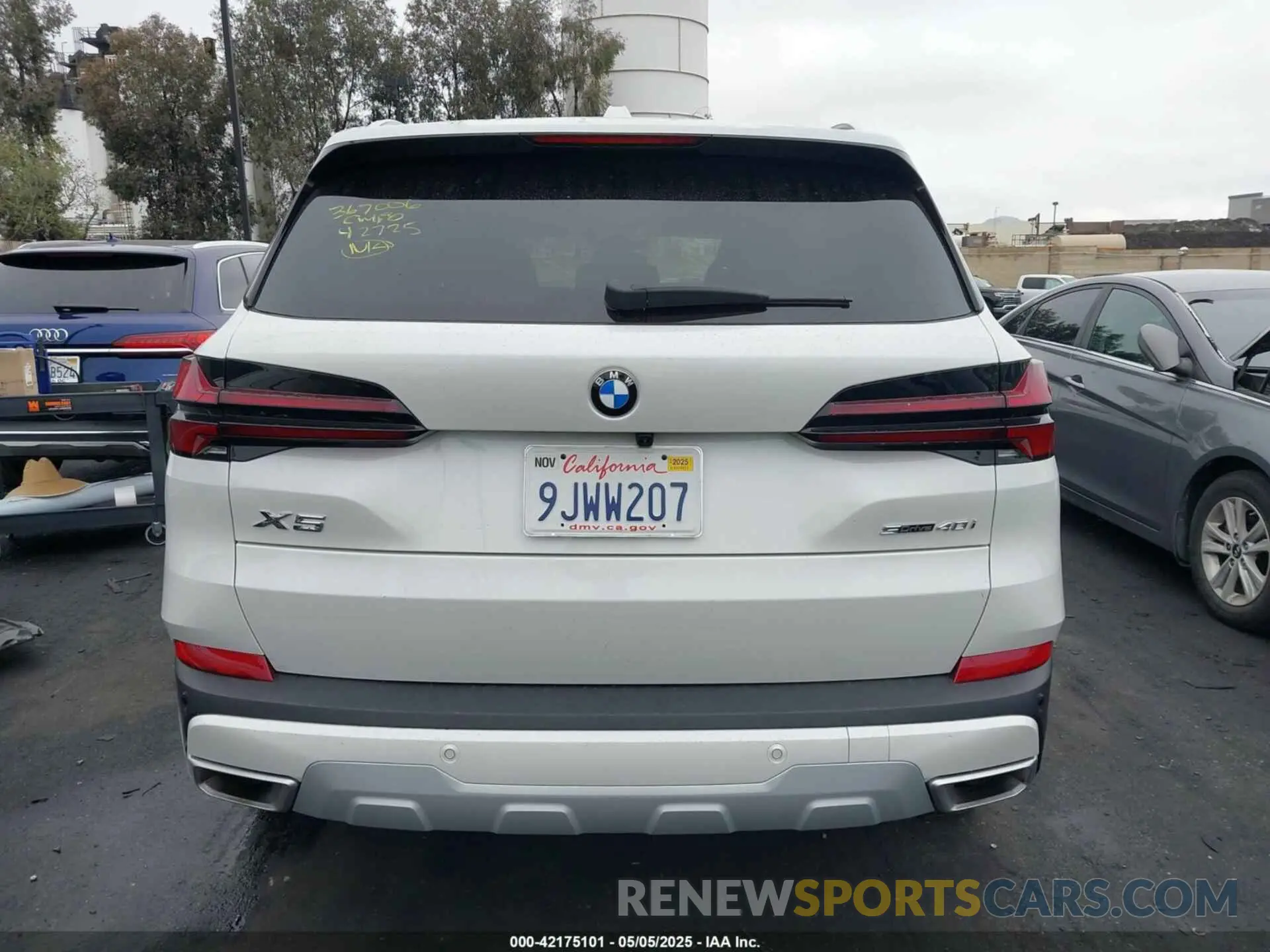 17 fotografías del automóvil dañado 5UX13EU06R9T97787 BMW X5 2024
