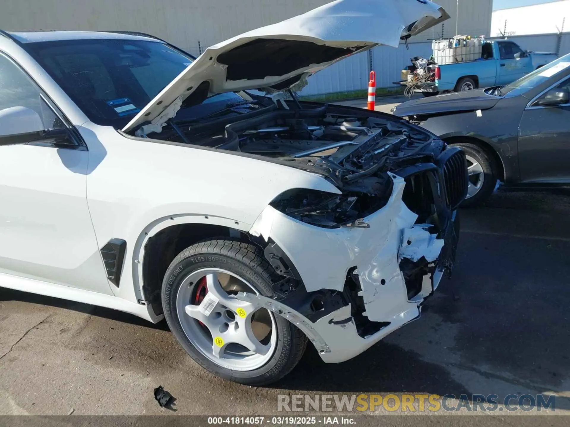 6 fotografías del automóvil dañado 5UX13EU08R9U51221 BMW X5 2024