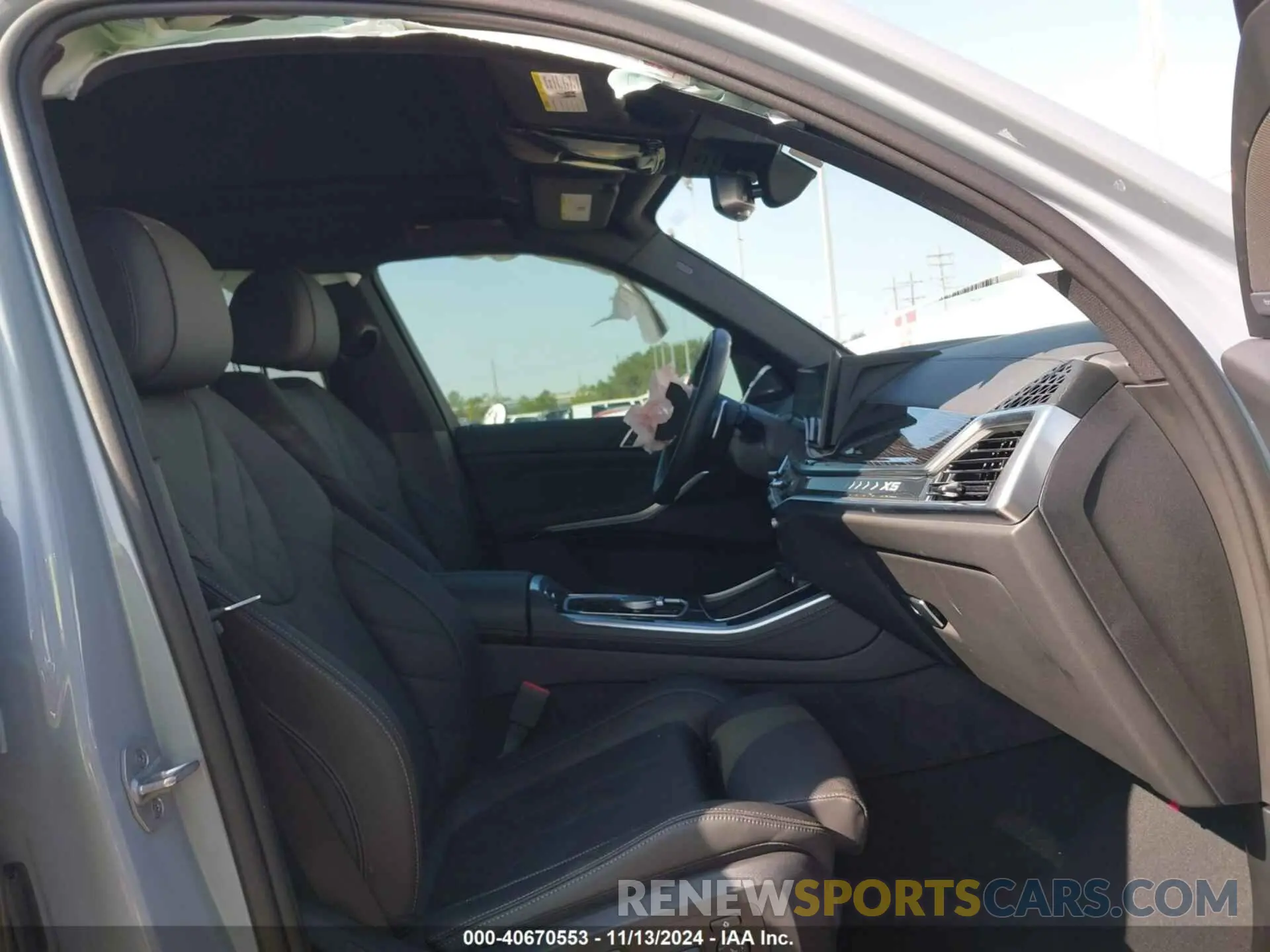 5 fotografías del automóvil dañado 5UX13EU08R9V44806 BMW X5 2024
