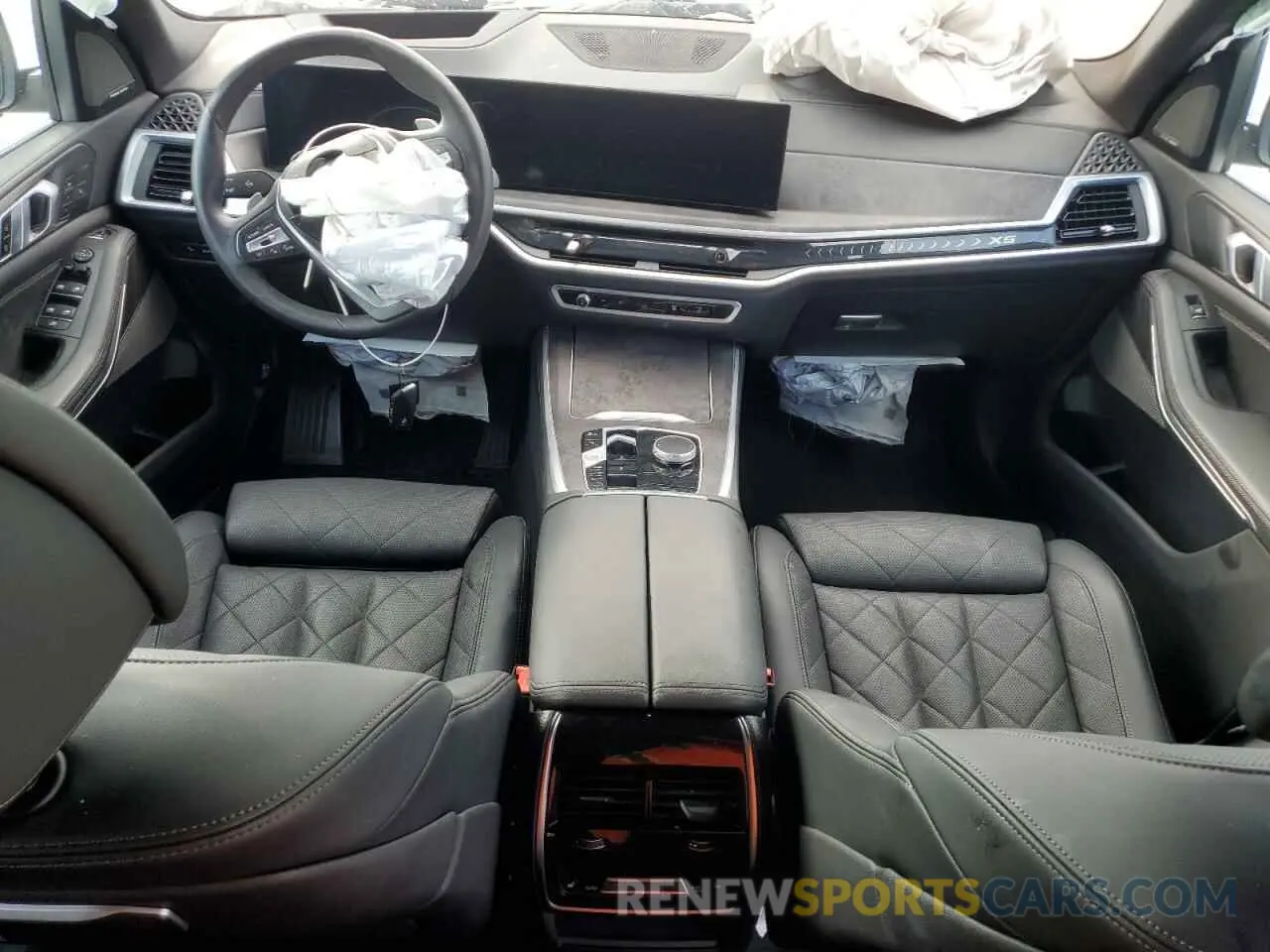 8 fotografías del automóvil dañado 5UX13EU0XR9T27497 BMW X5 2024