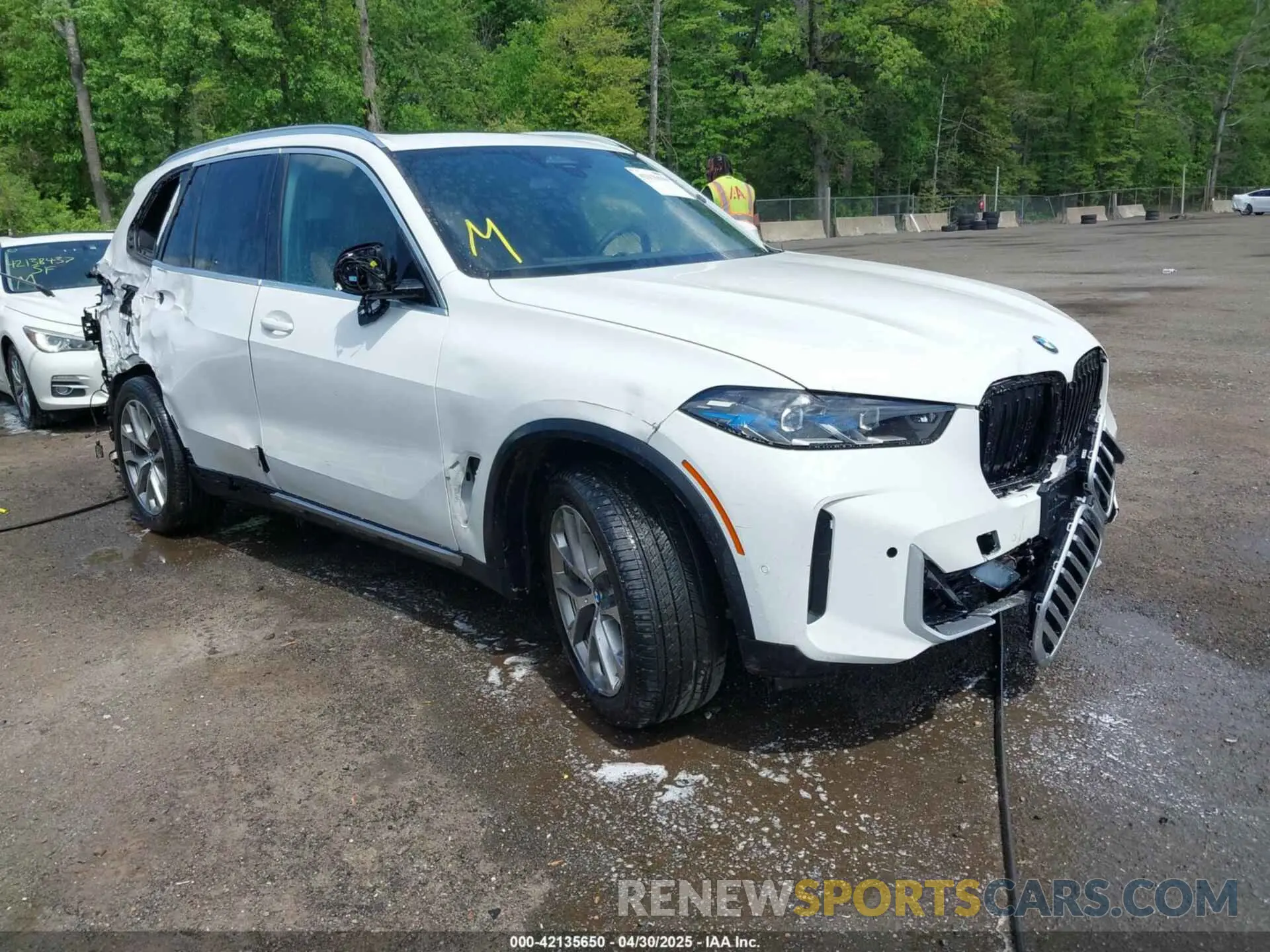 1 fotografías del automóvil dañado 5UX23EU00R9V34355 BMW X5 2024