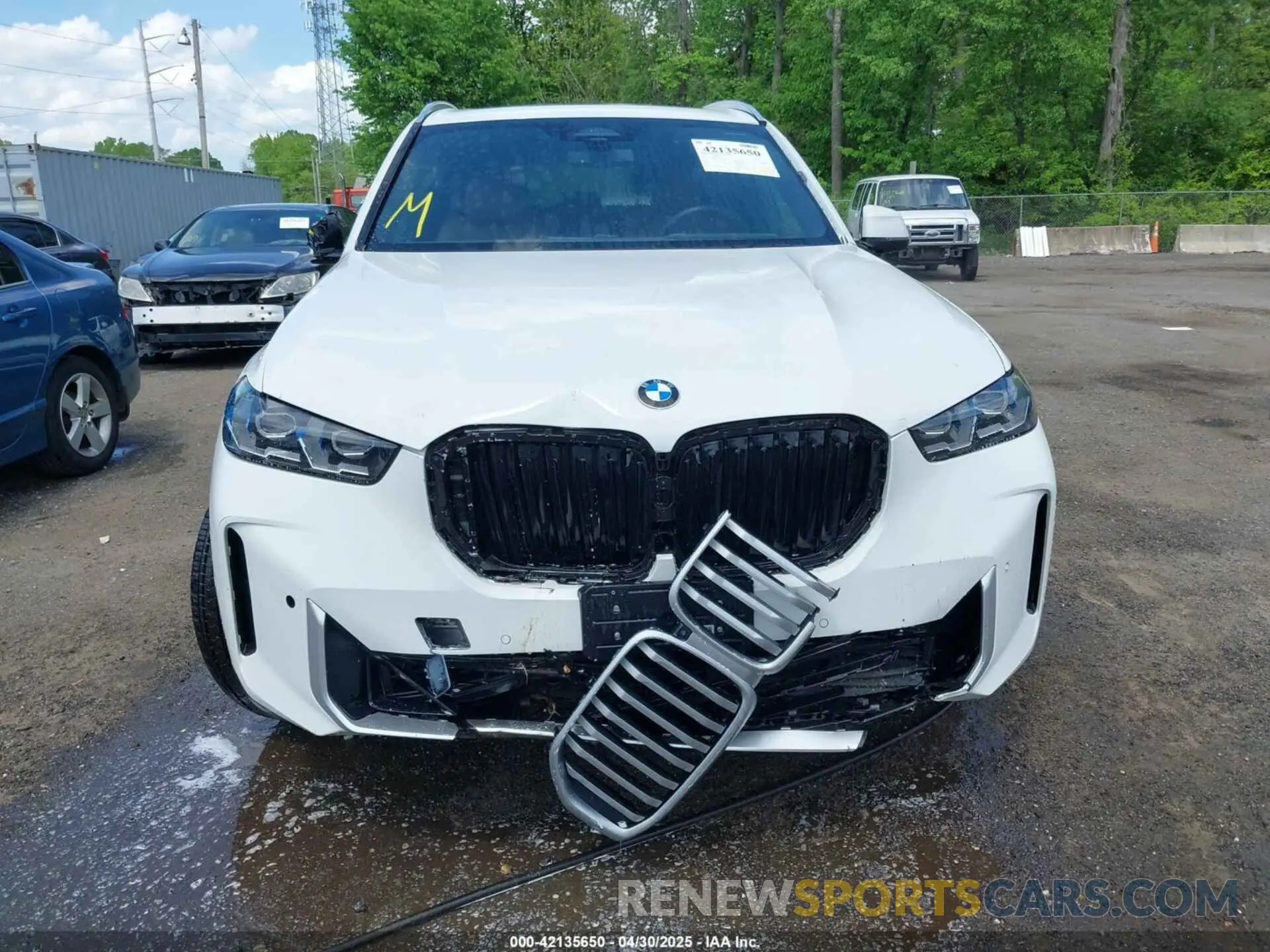 12 fotografías del automóvil dañado 5UX23EU00R9V34355 BMW X5 2024