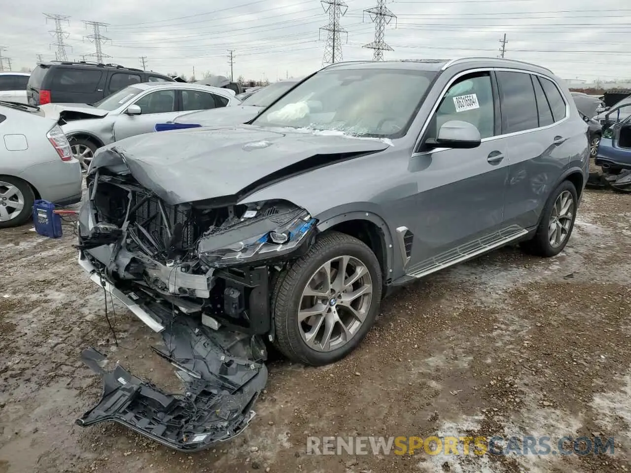 1 fotografías del automóvil dañado 5UX23EU02R9T53421 BMW X5 2024
