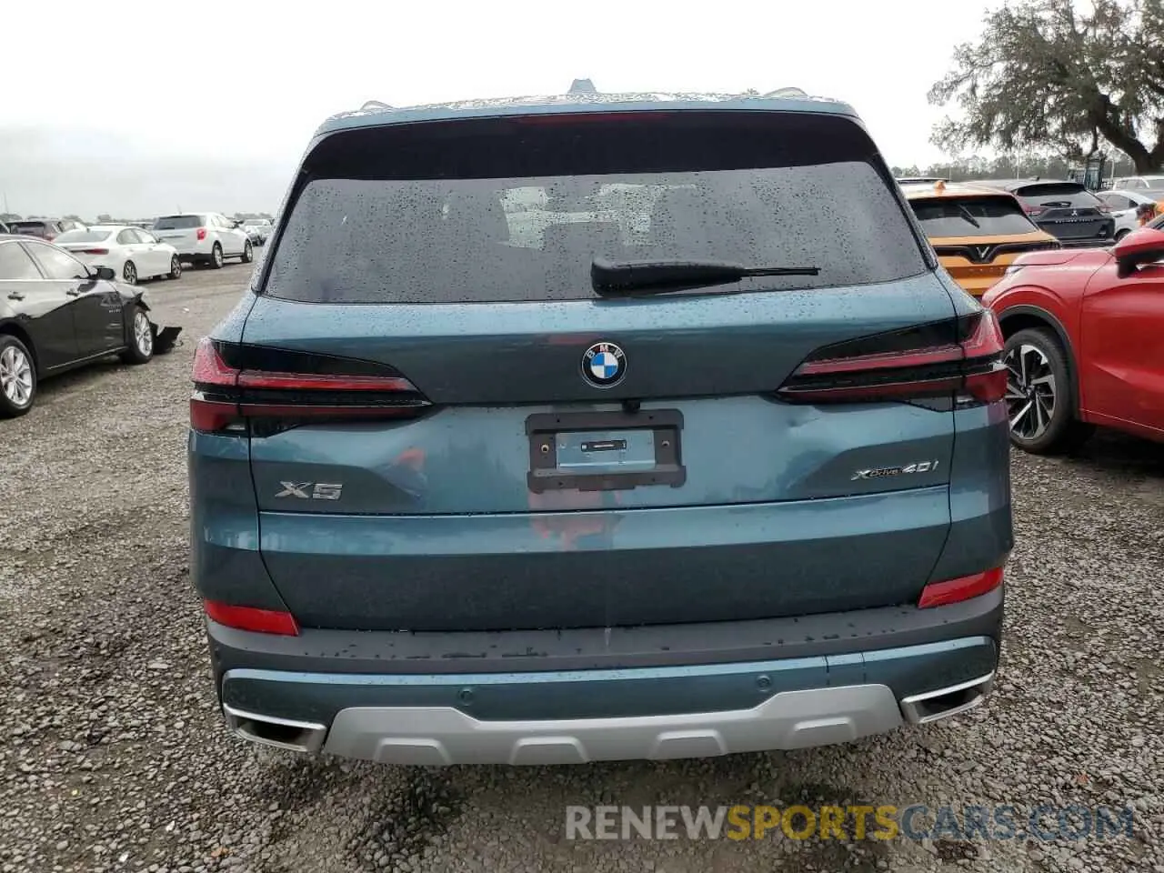 6 fotografías del automóvil dañado 5UX23EU03R9V70654 BMW X5 2024