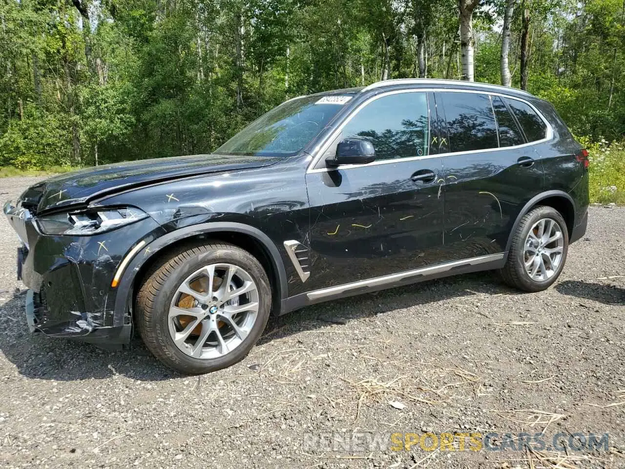1 fotografías del automóvil dañado 5UX23EU05R9T29484 BMW X5 2024