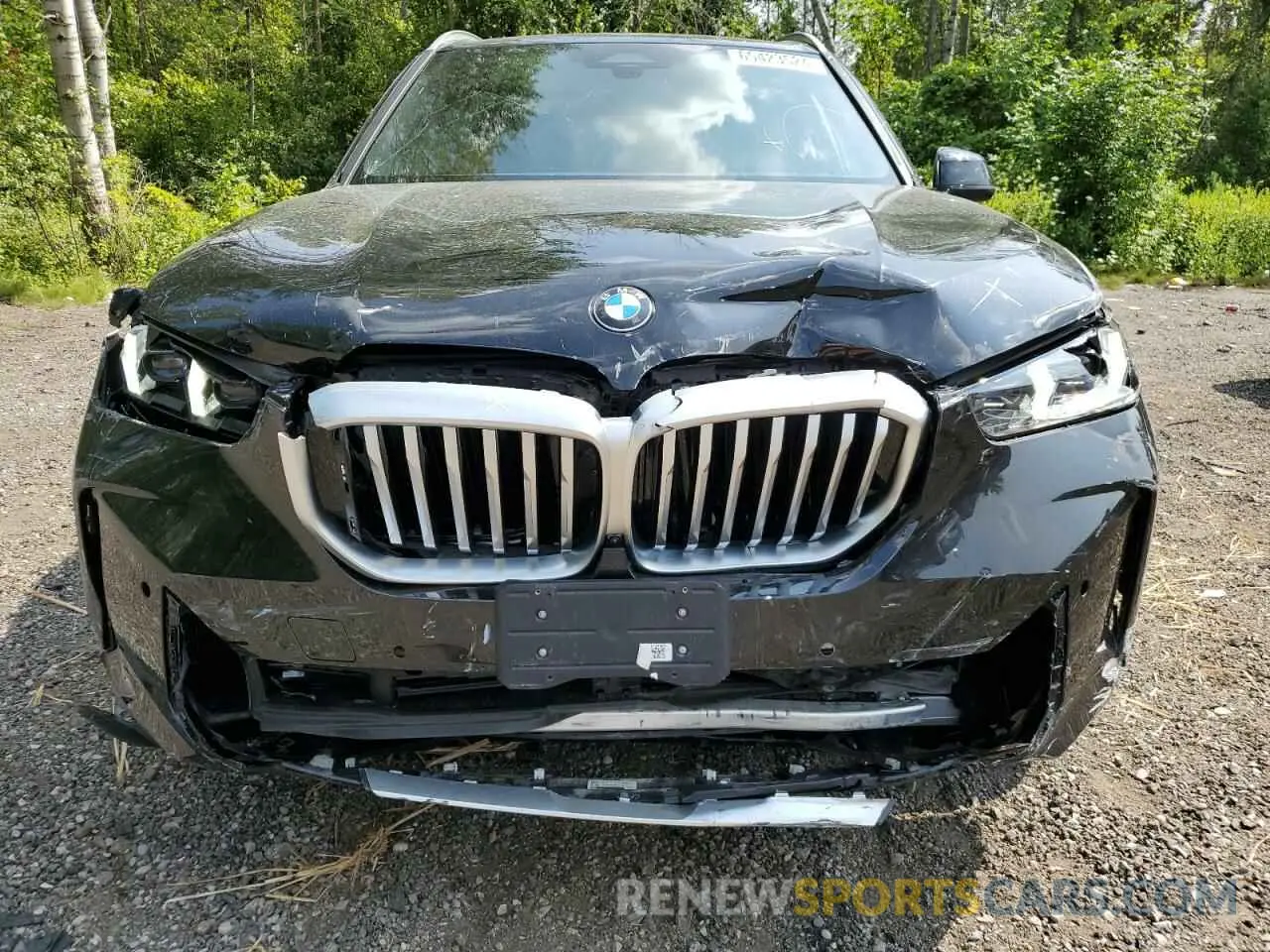 5 fotografías del automóvil dañado 5UX23EU05R9T29484 BMW X5 2024