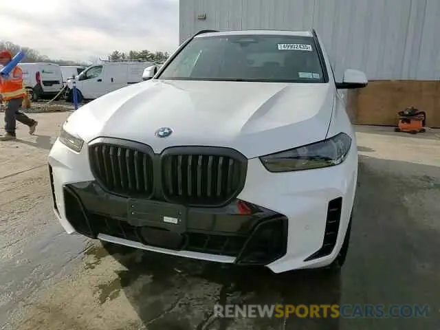 13 fotografías del automóvil dañado 5UX23EU05R9U48829 BMW X5 2024