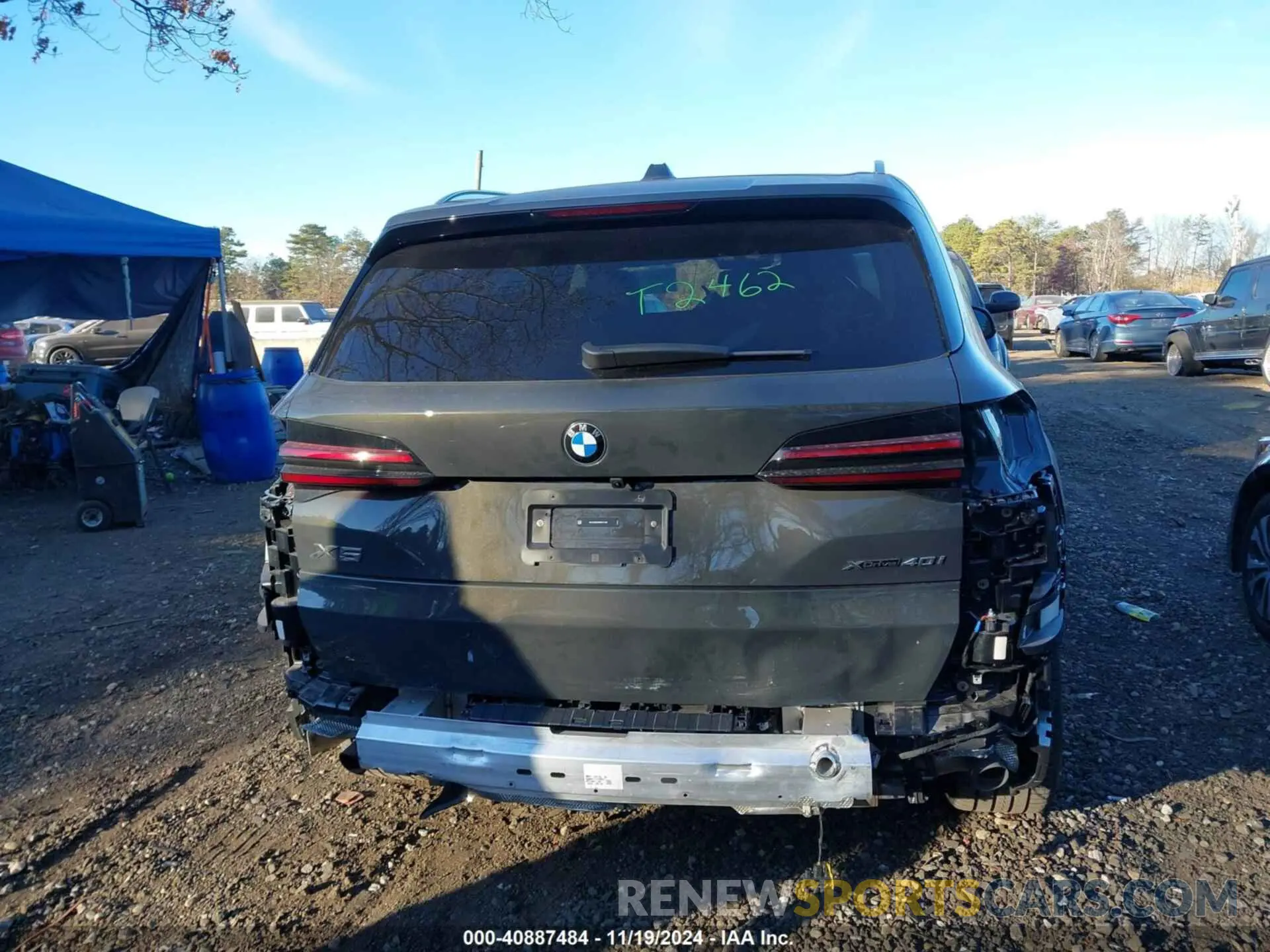 16 fotografías del automóvil dañado 5UX23EU05R9V31158 BMW X5 2024