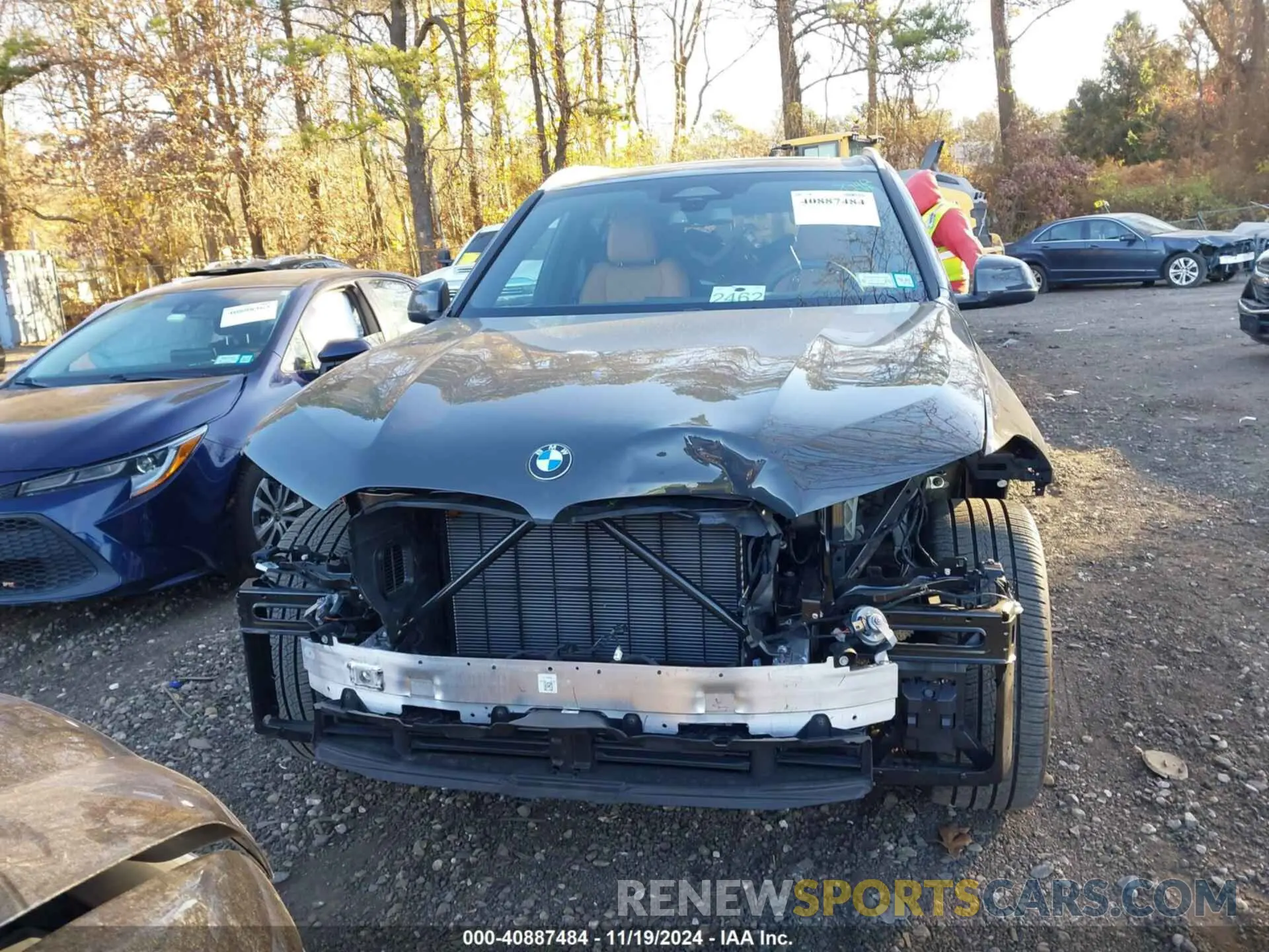 6 fotografías del automóvil dañado 5UX23EU05R9V31158 BMW X5 2024
