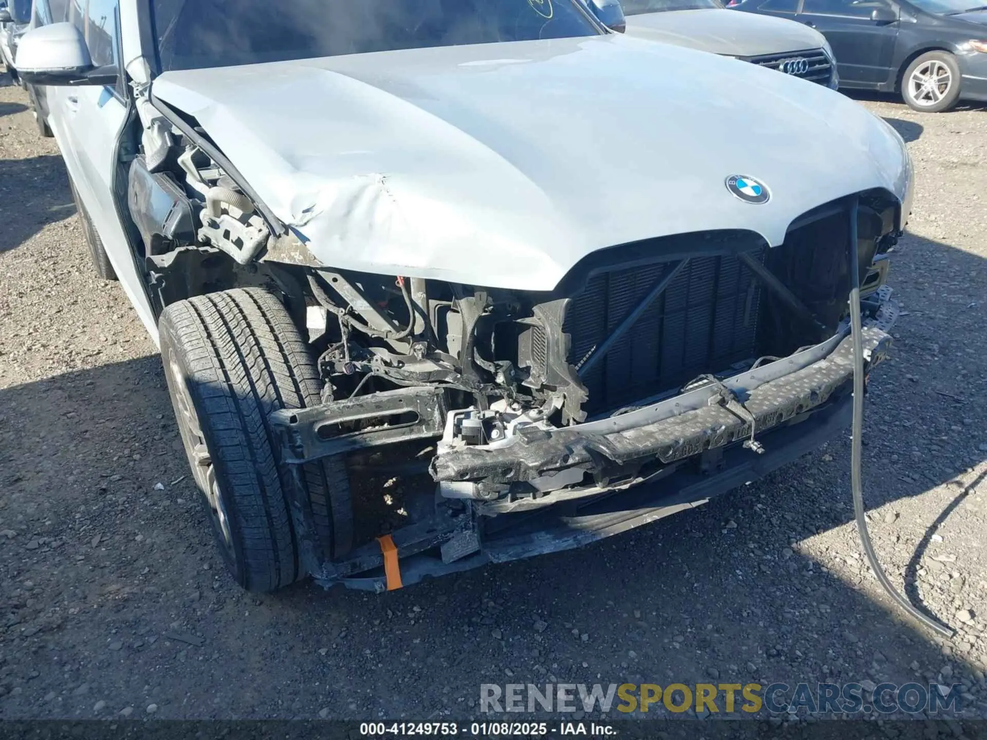 6 fotografías del automóvil dañado 5UX23EU05R9V77508 BMW X5 2024