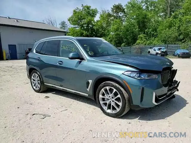 14 fotografías del automóvil dañado 5UX23EU06R9S35422 BMW X5 2024