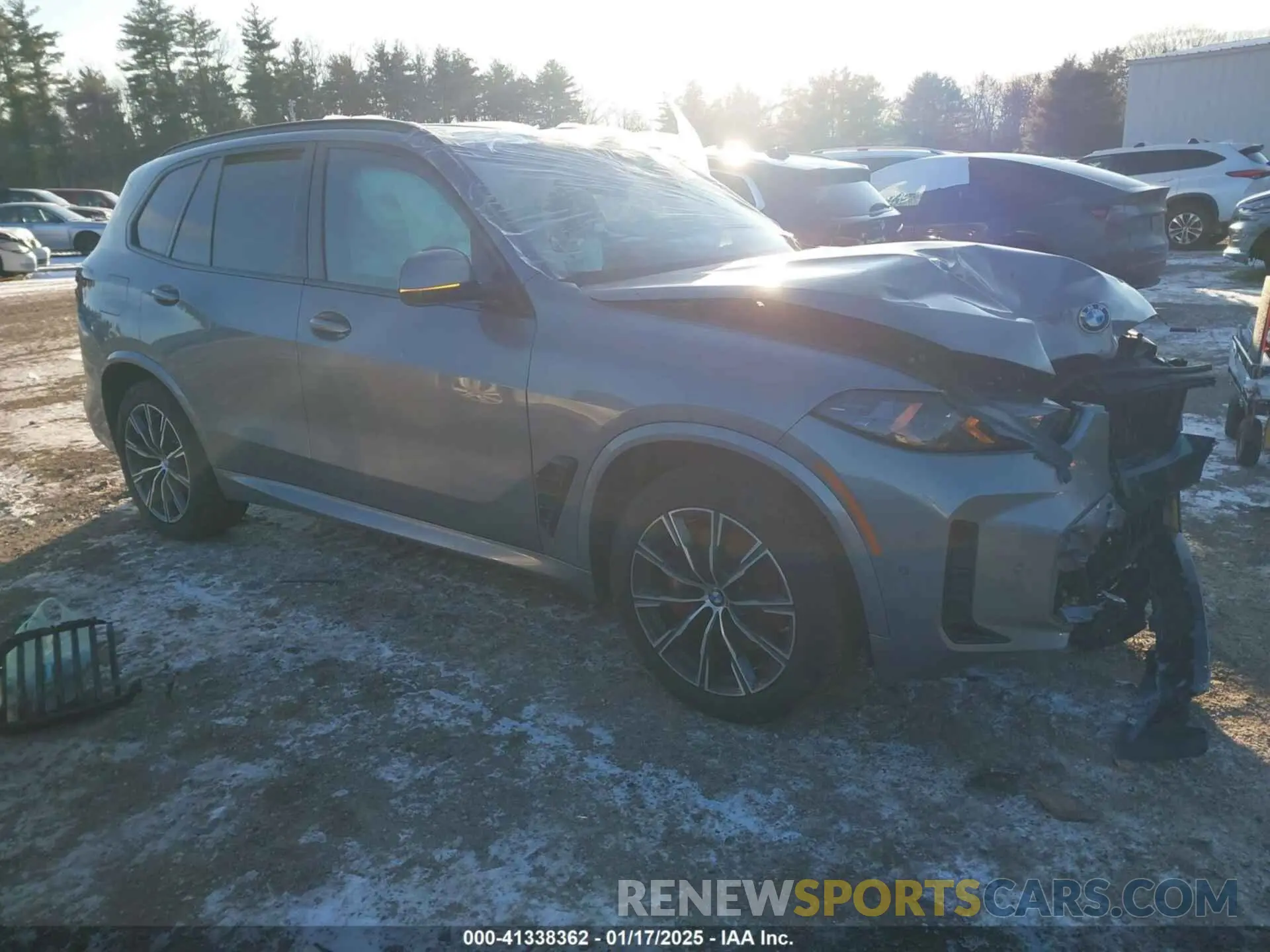 1 fotografías del automóvil dañado 5UX23EU06R9T45953 BMW X5 2024
