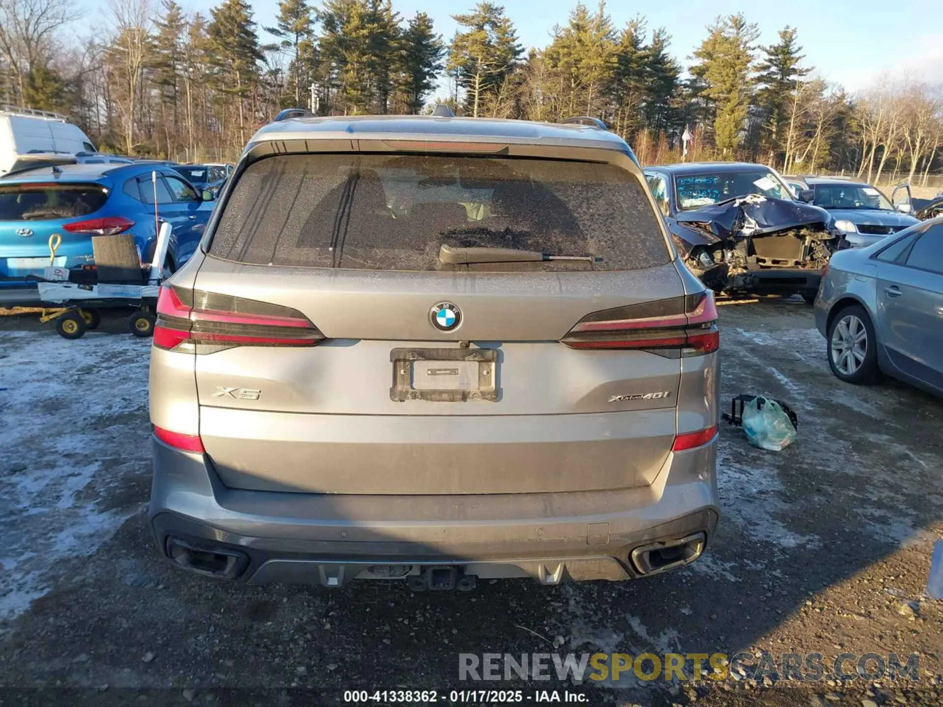 16 fotografías del automóvil dañado 5UX23EU06R9T45953 BMW X5 2024