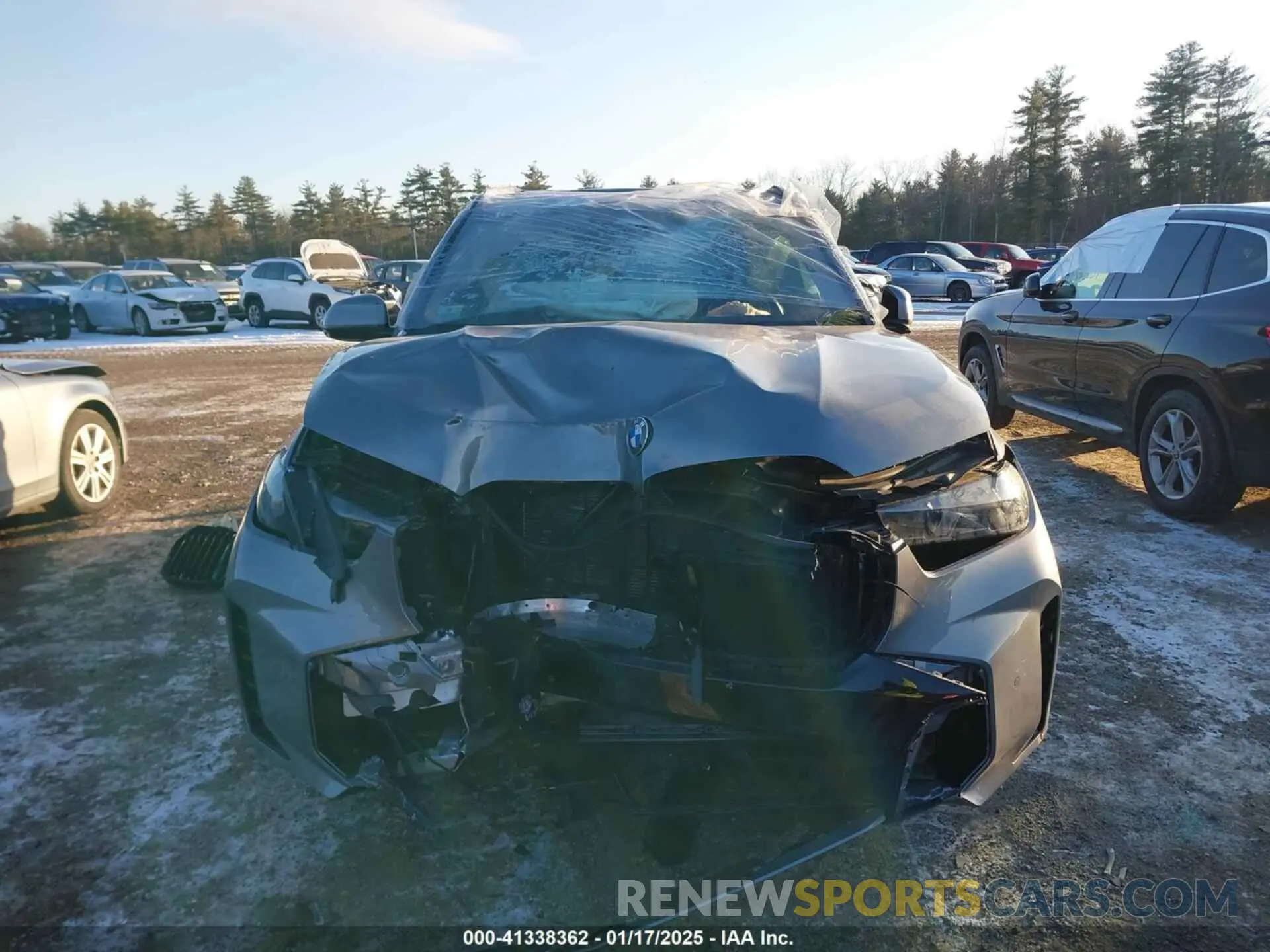 6 fotografías del automóvil dañado 5UX23EU06R9T45953 BMW X5 2024