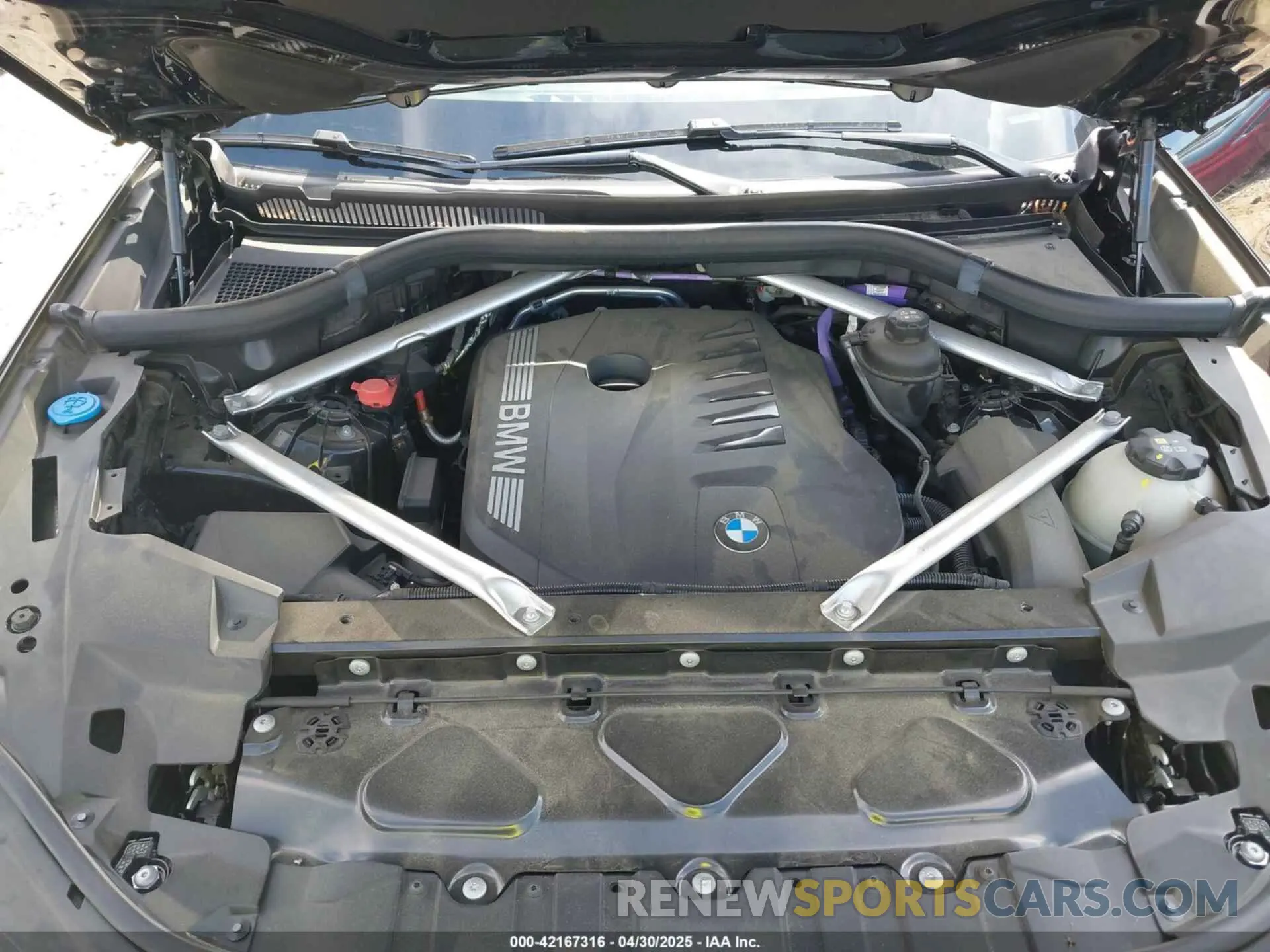 10 fotografías del automóvil dañado 5UX23EU06R9T86258 BMW X5 2024