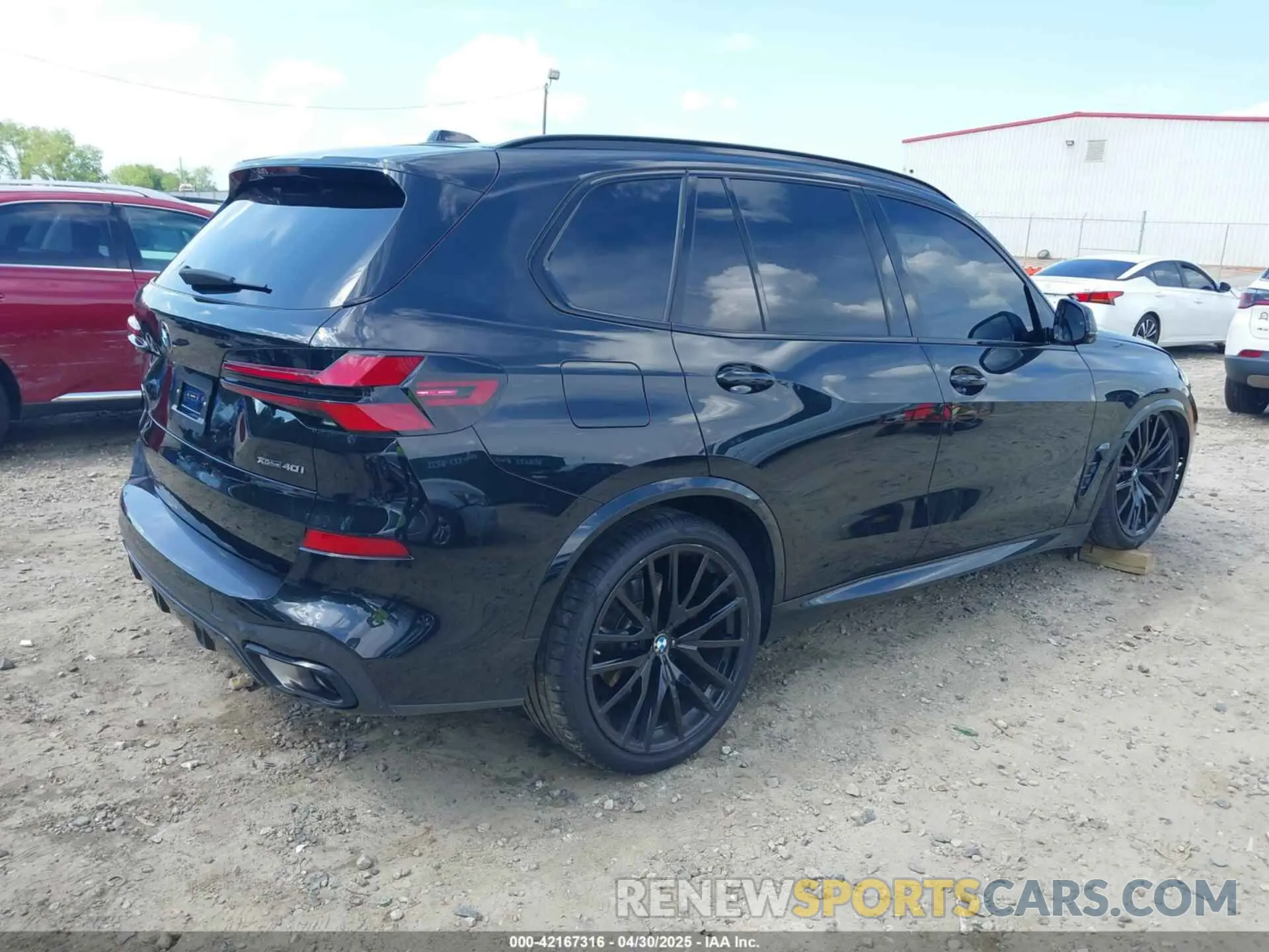 4 fotografías del automóvil dañado 5UX23EU06R9T86258 BMW X5 2024