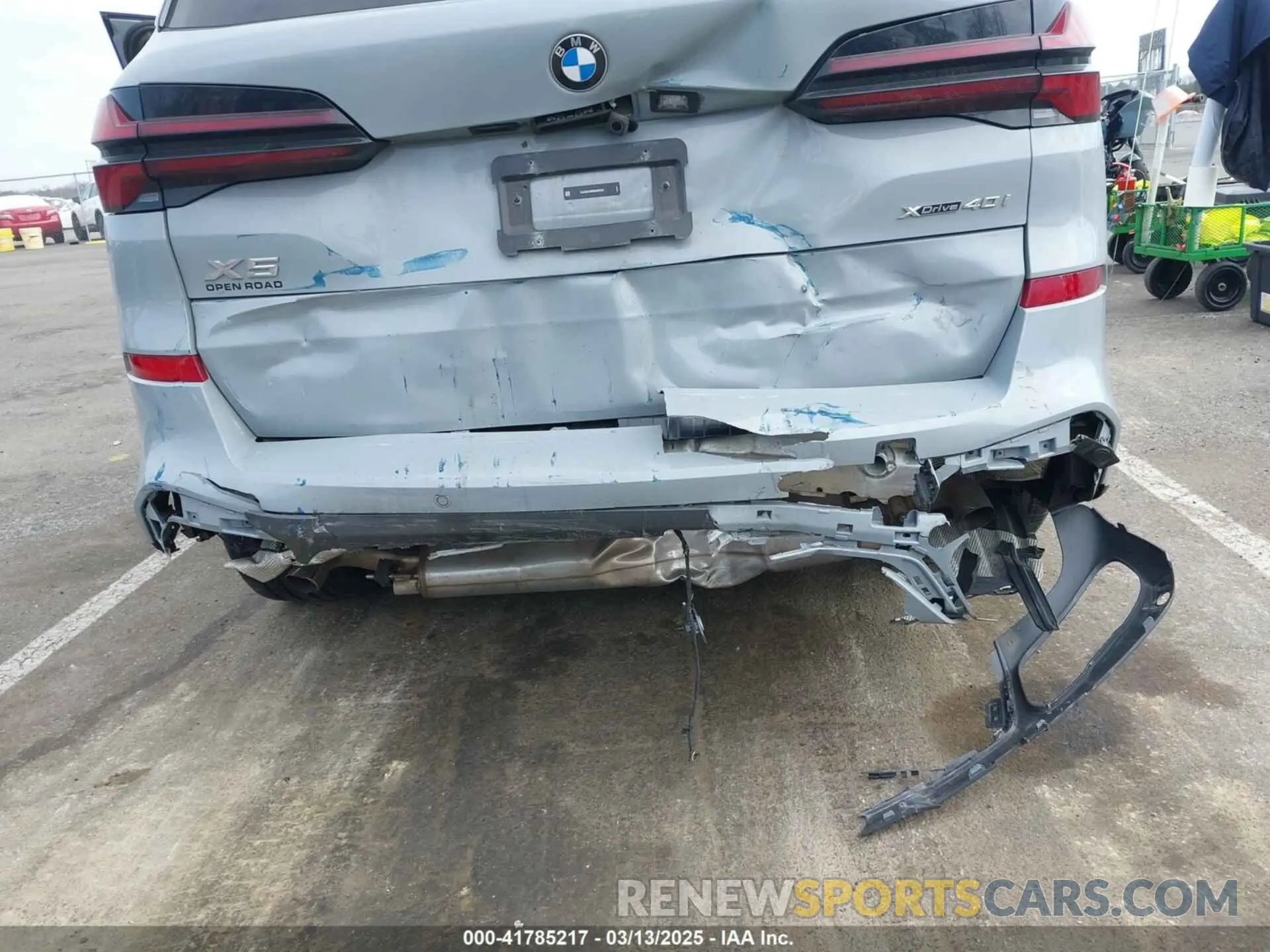 6 fotografías del automóvil dañado 5UX23EU06R9U85520 BMW X5 2024