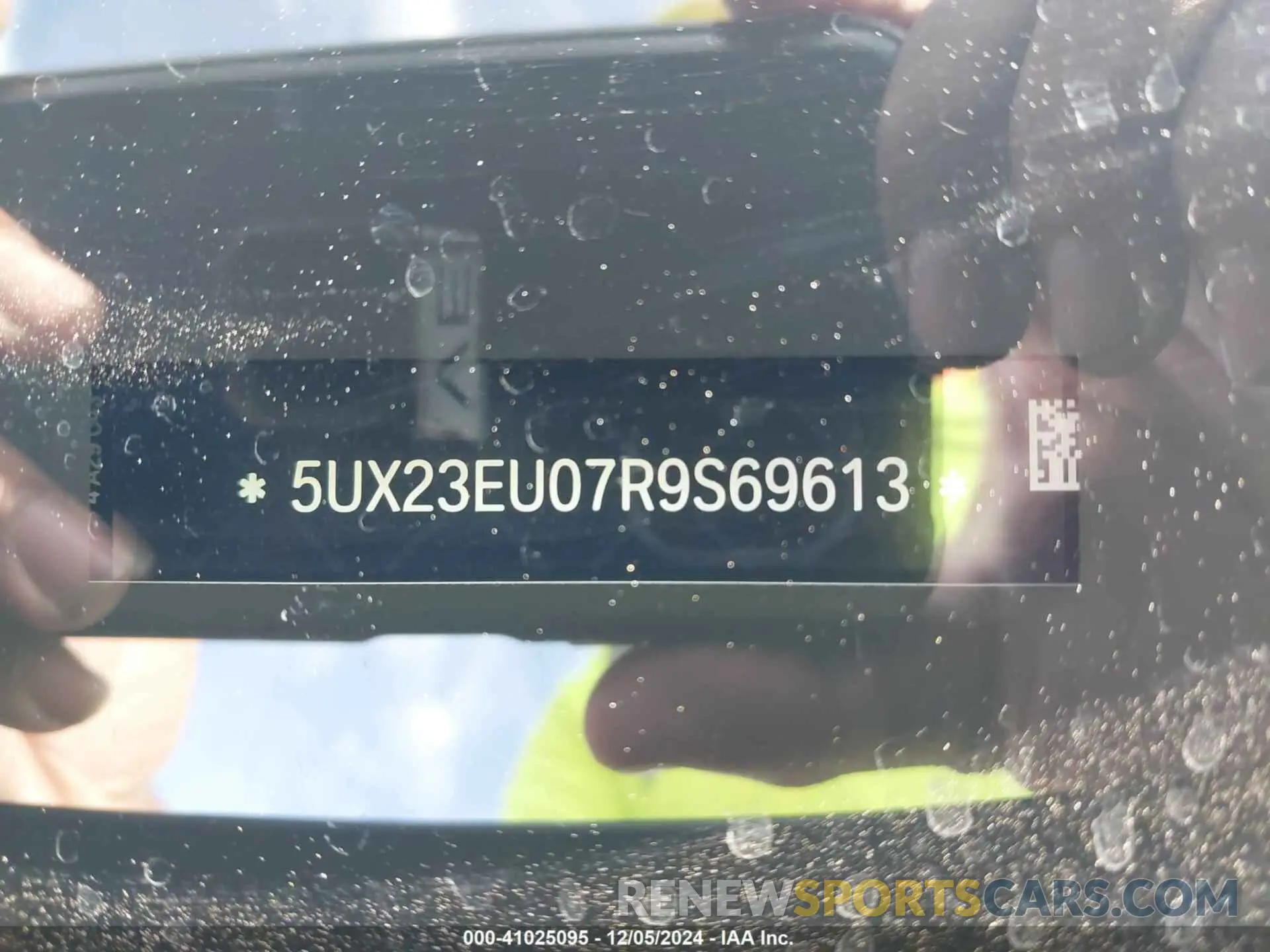 9 fotografías del automóvil dañado 5UX23EU07R9S69613 BMW X5 2024