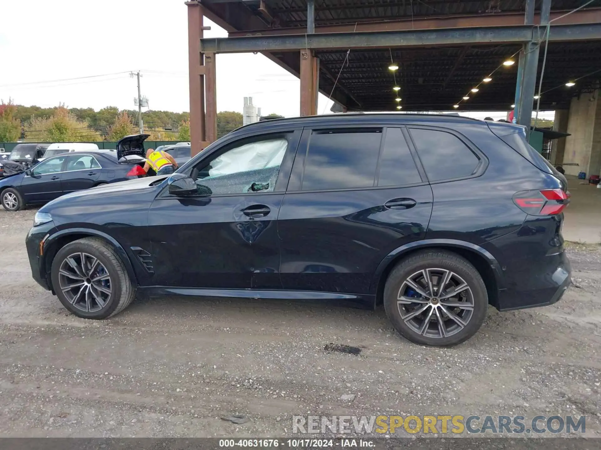 14 fotografías del automóvil dañado 5UX23EU07R9T95860 BMW X5 2024