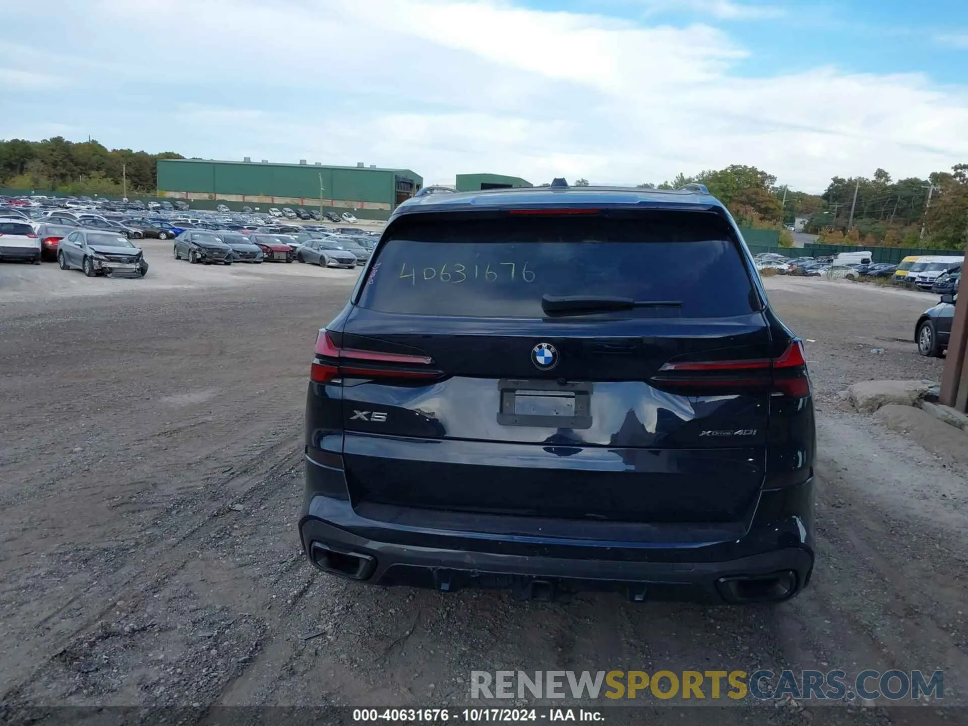 16 fotografías del automóvil dañado 5UX23EU07R9T95860 BMW X5 2024