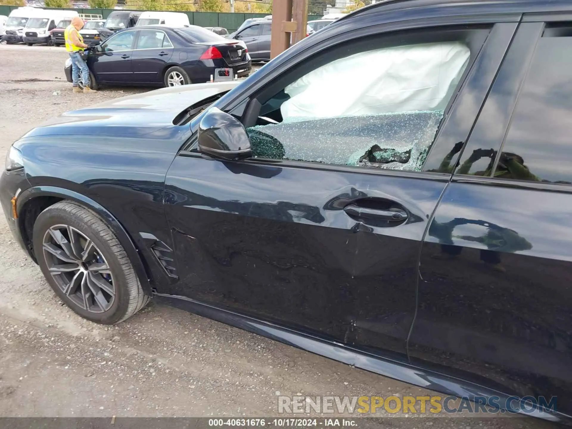 21 fotografías del automóvil dañado 5UX23EU07R9T95860 BMW X5 2024