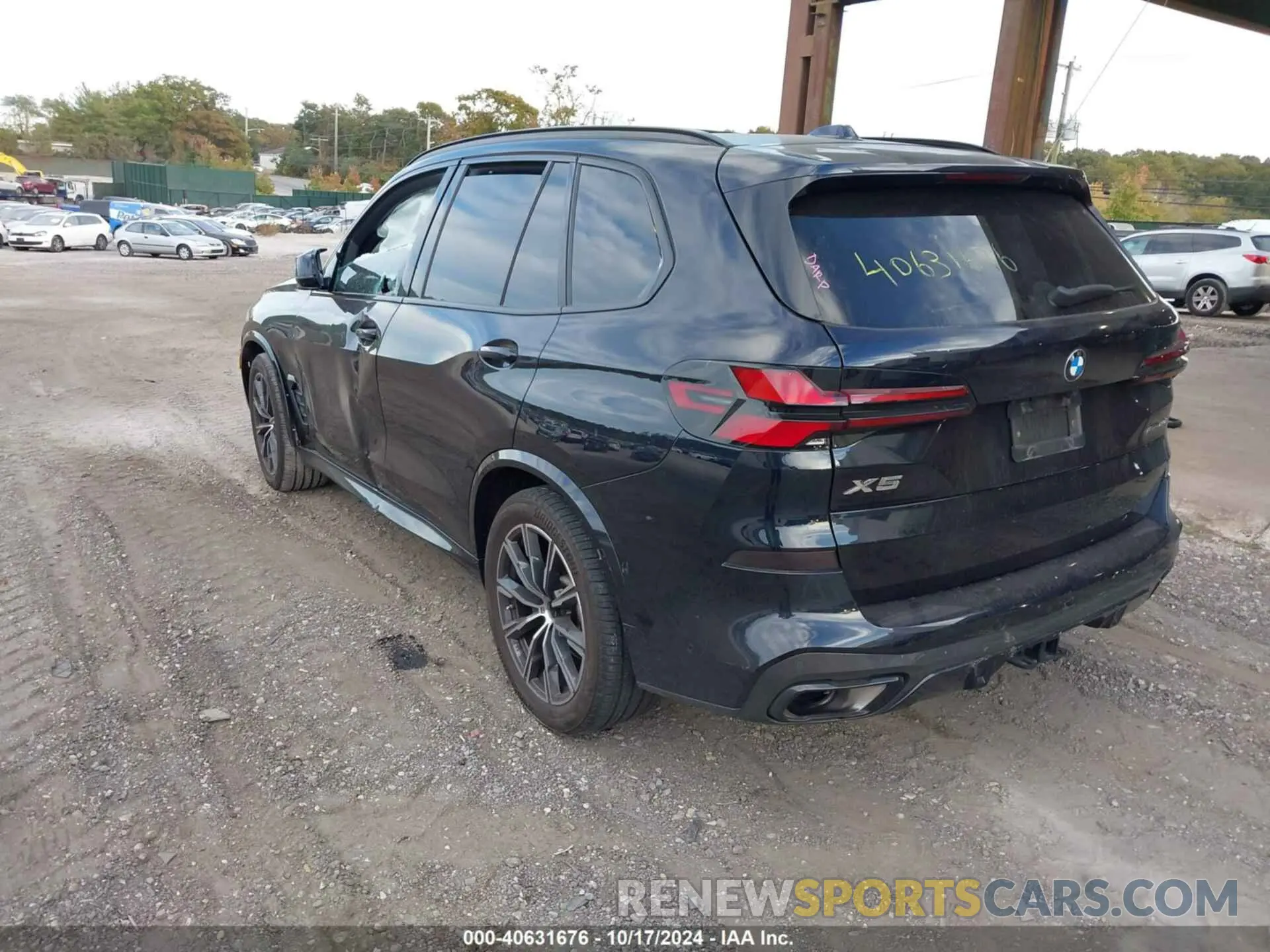 3 fotografías del automóvil dañado 5UX23EU07R9T95860 BMW X5 2024