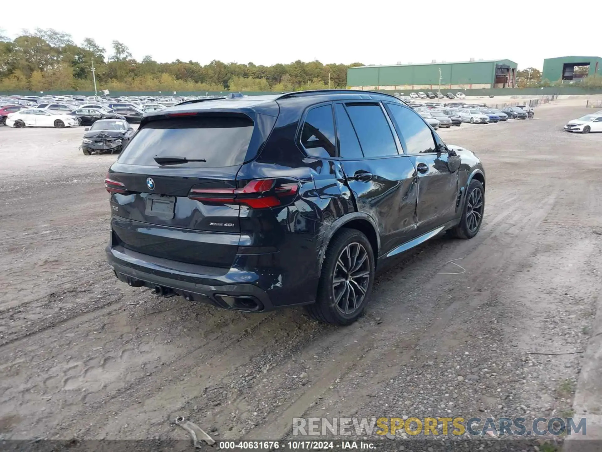 4 fotografías del automóvil dañado 5UX23EU07R9T95860 BMW X5 2024