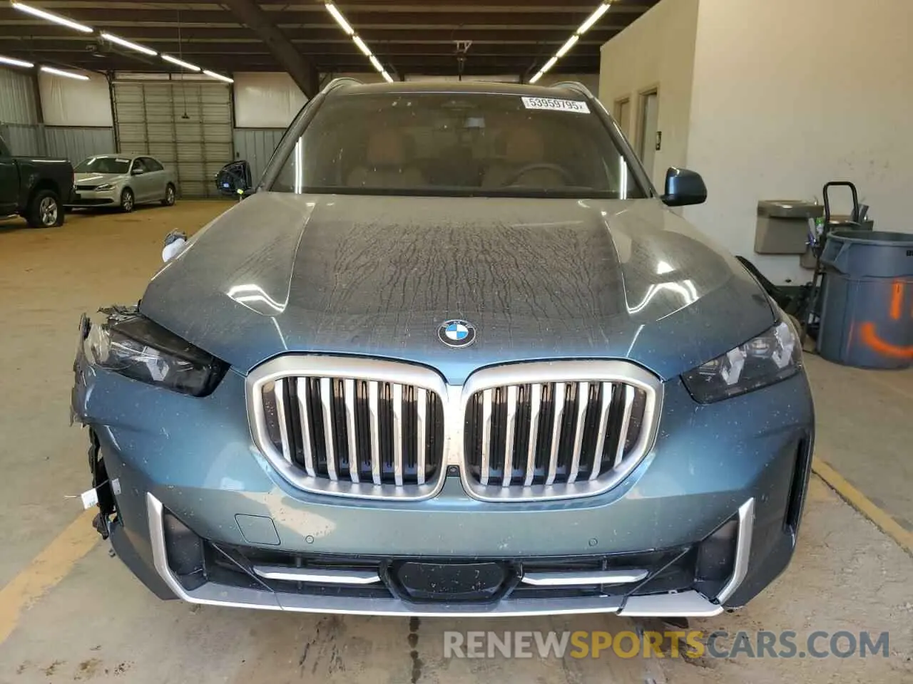 5 fotografías del automóvil dañado 5UX23EU07R9U87468 BMW X5 2024