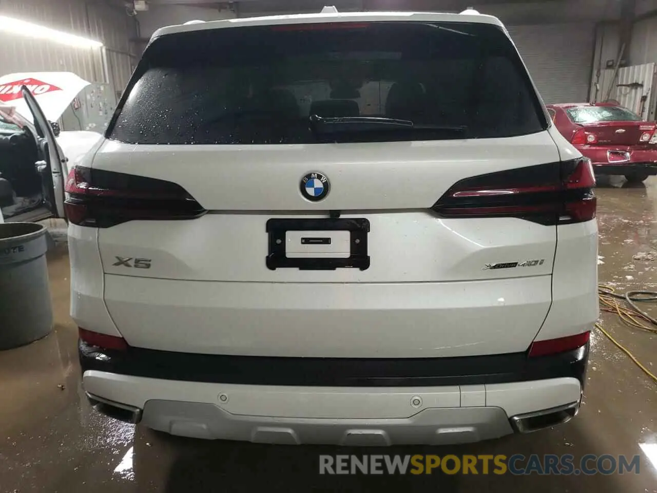 6 fotografías del automóvil dañado 5UX23EU07R9V40346 BMW X5 2024