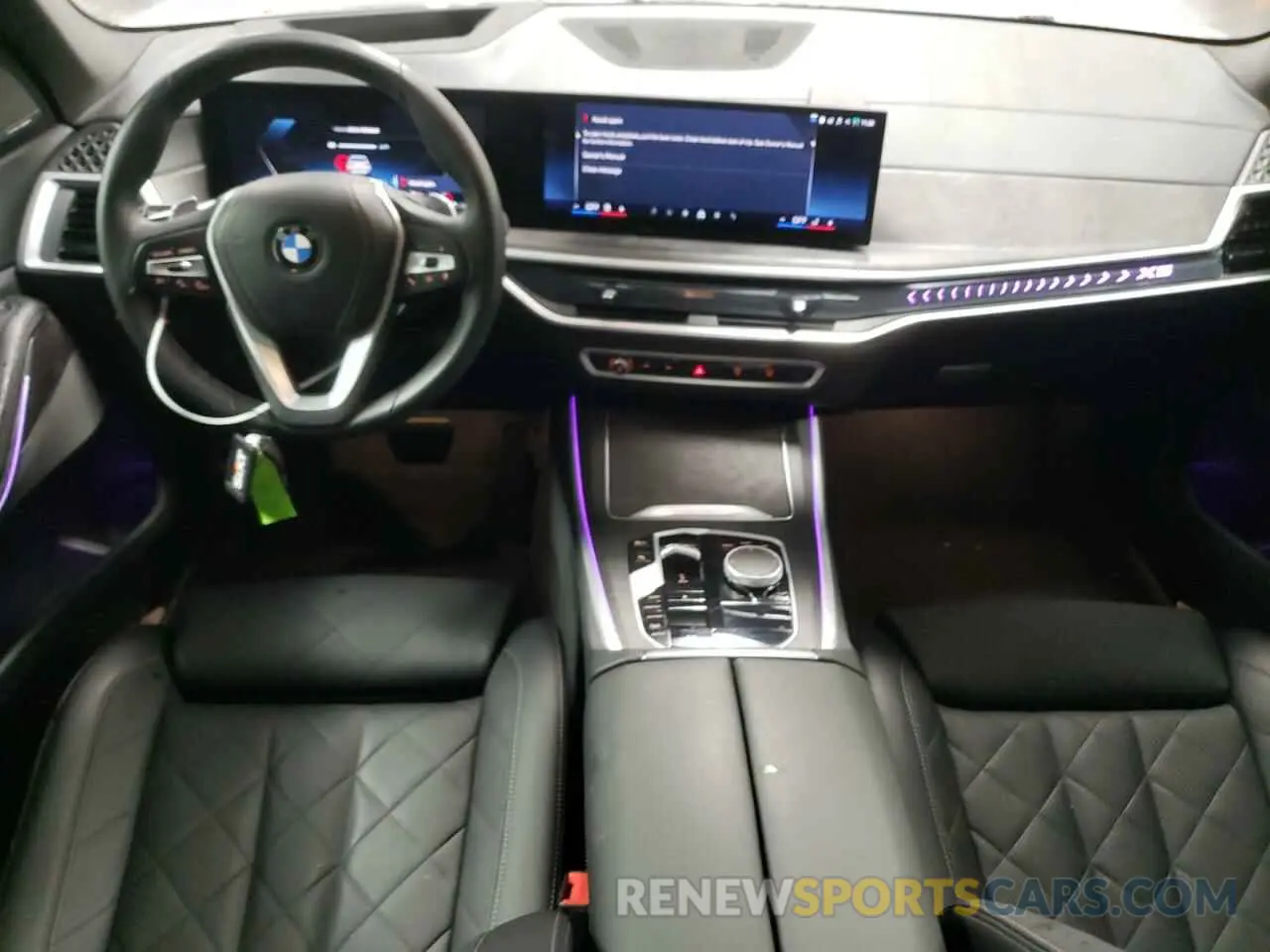 8 fotografías del automóvil dañado 5UX23EU07R9V40346 BMW X5 2024