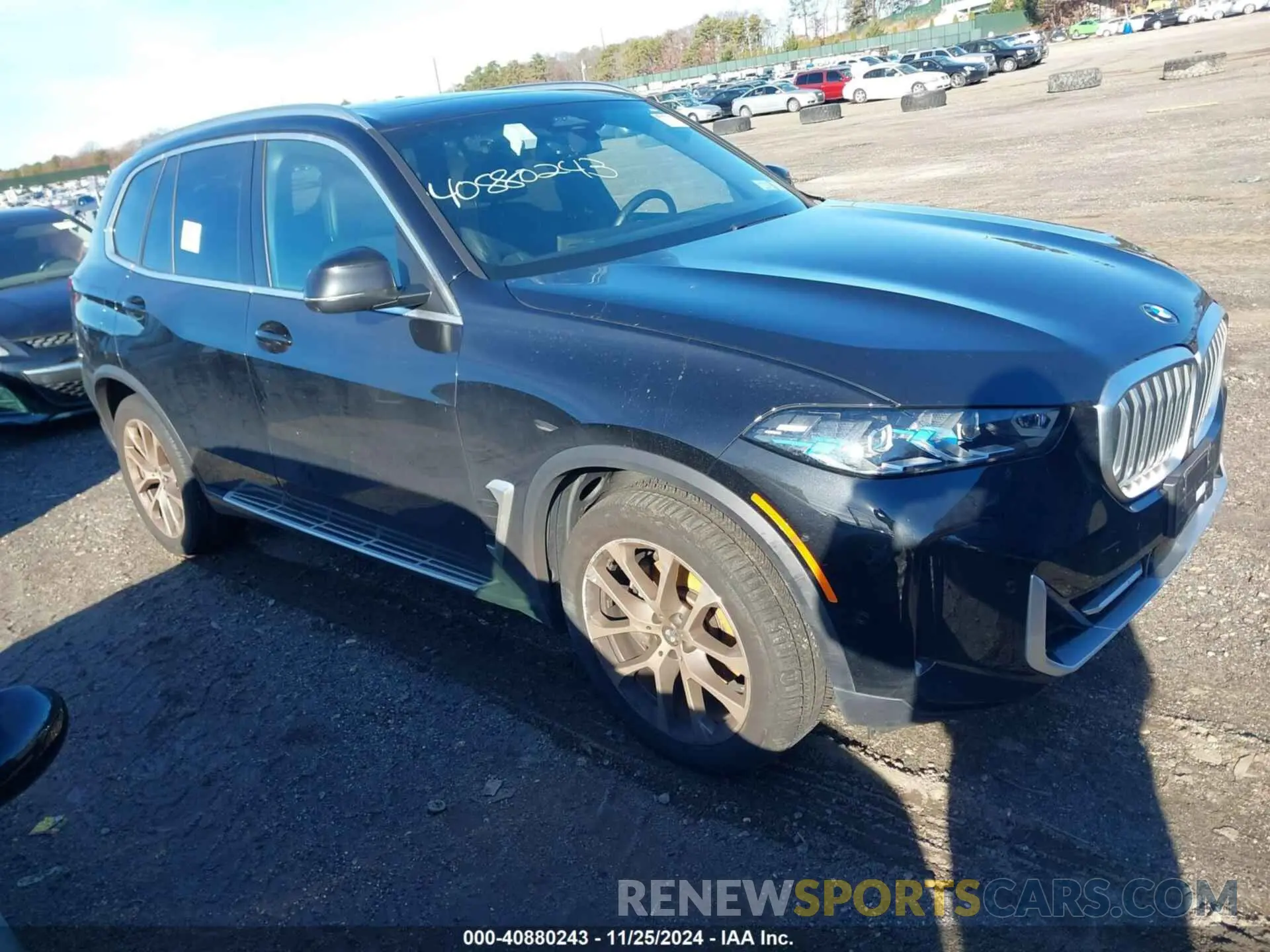 1 fotografías del automóvil dañado 5UX23EU08R9U70419 BMW X5 2024