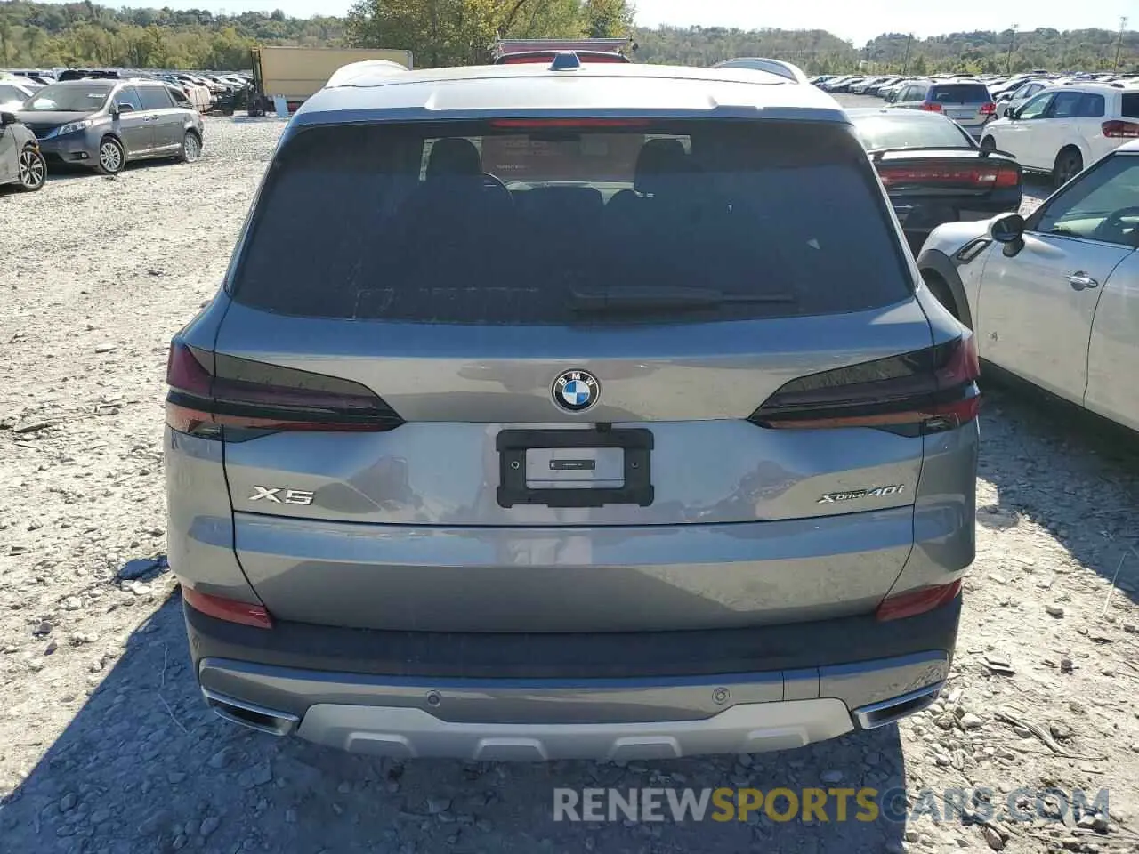 6 fotografías del automóvil dañado 5UX23EU09R9V18431 BMW X5 2024