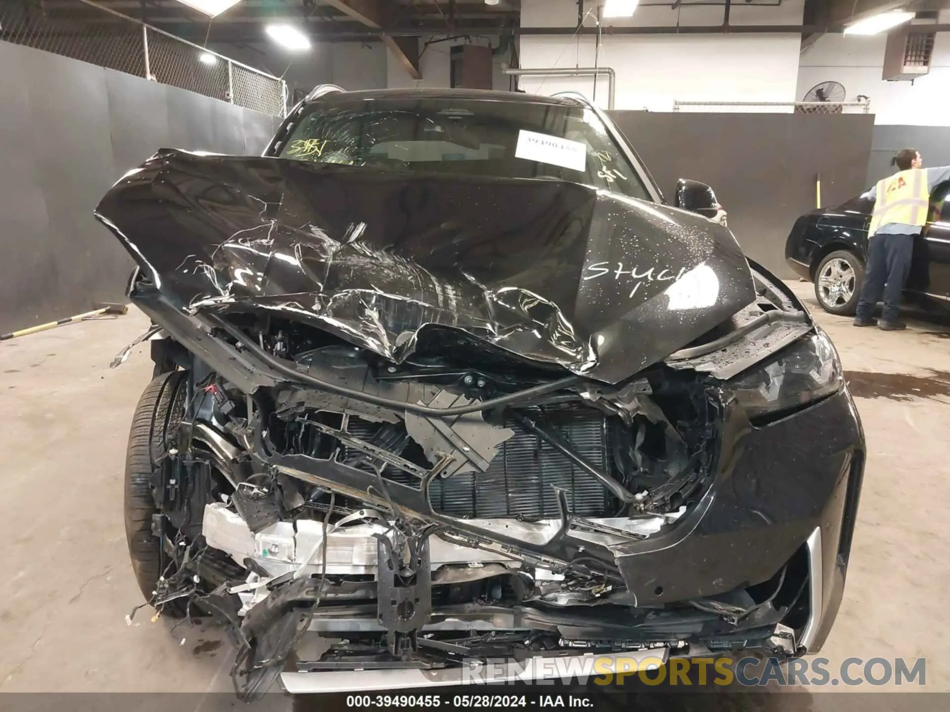 6 fotografías del automóvil dañado 5UX23EU09R9V50456 BMW X5 2024