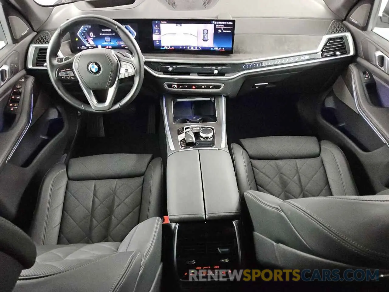 8 fotografías del automóvil dañado 5UX23EU09R9V60887 BMW X5 2024
