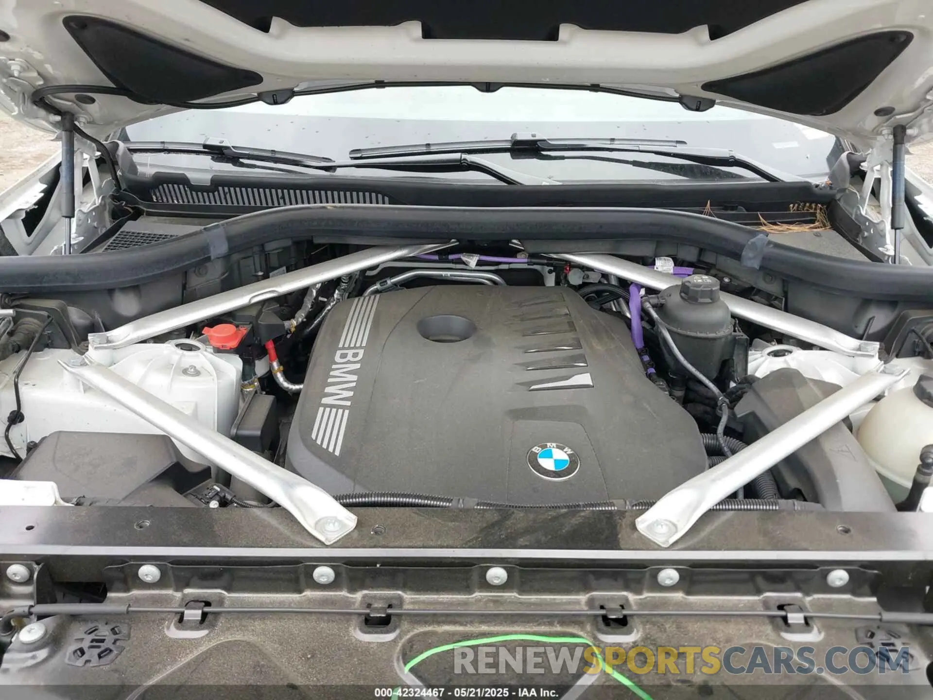 10 fotografías del automóvil dañado 5UX23EU0XR9T63789 BMW X5 2024