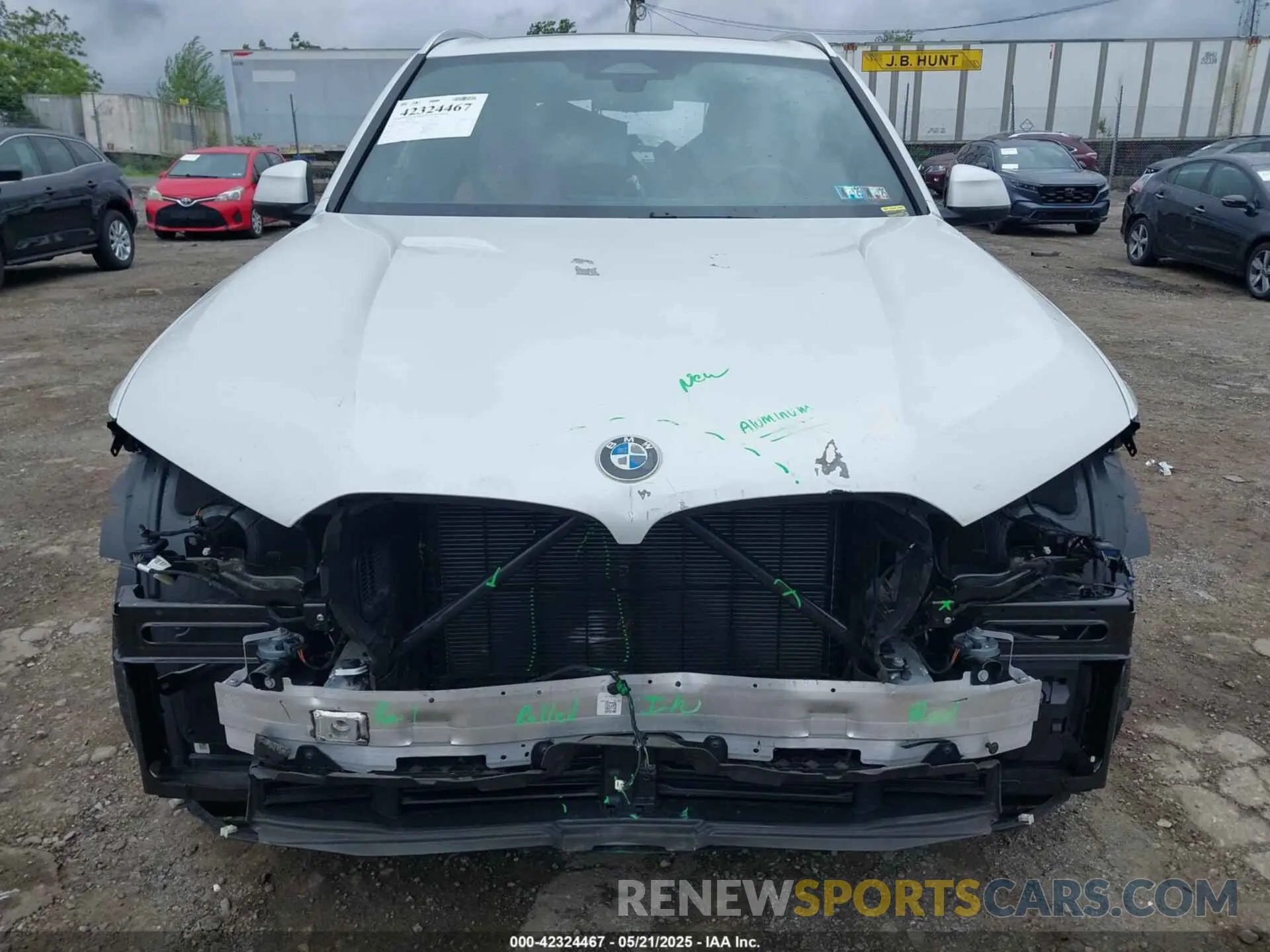 12 fotografías del automóvil dañado 5UX23EU0XR9T63789 BMW X5 2024